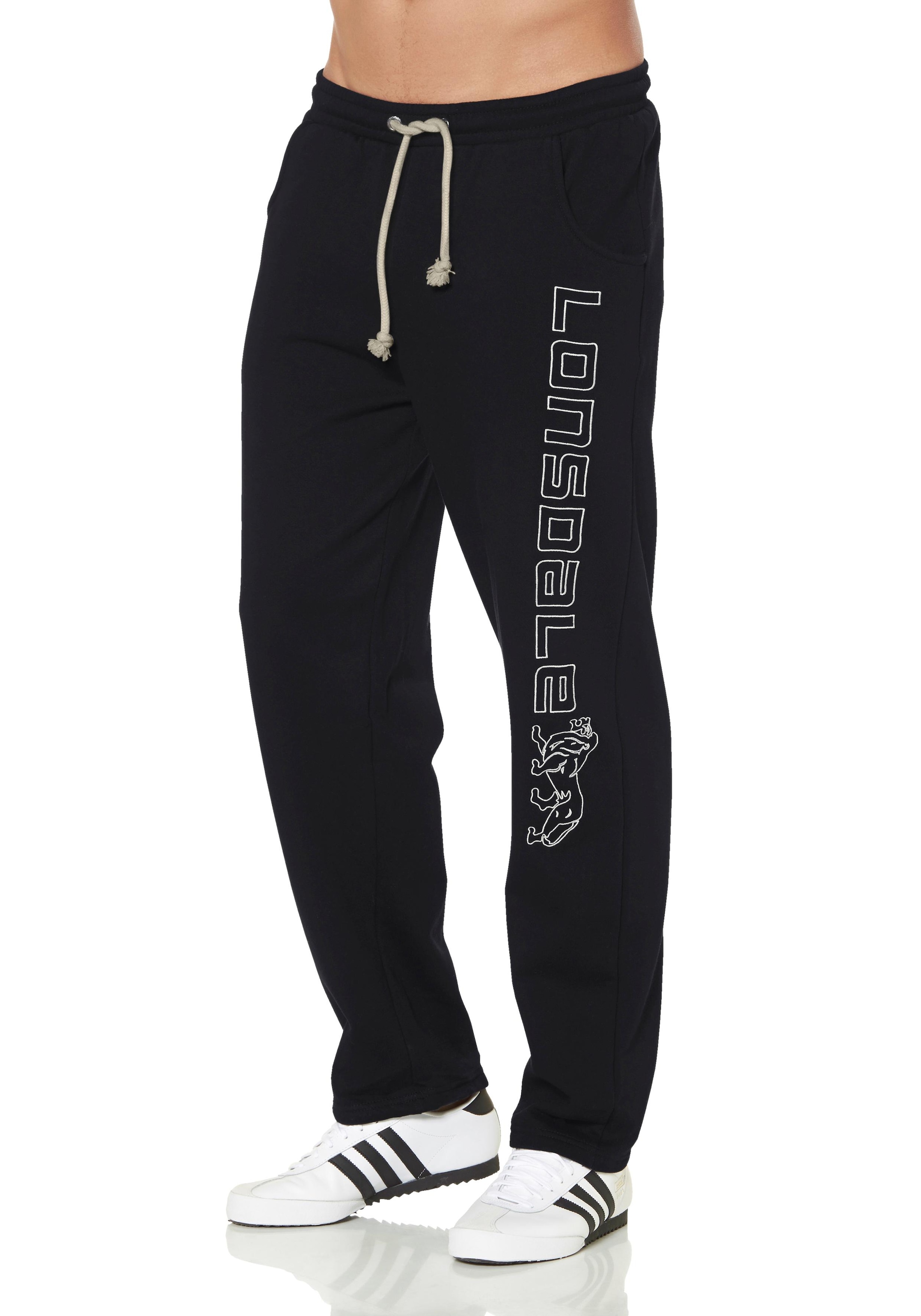 Lonsdale Jogginghose "STONEFIELD", 100% Baumwolle, elastischer Komfortbund günstig online kaufen