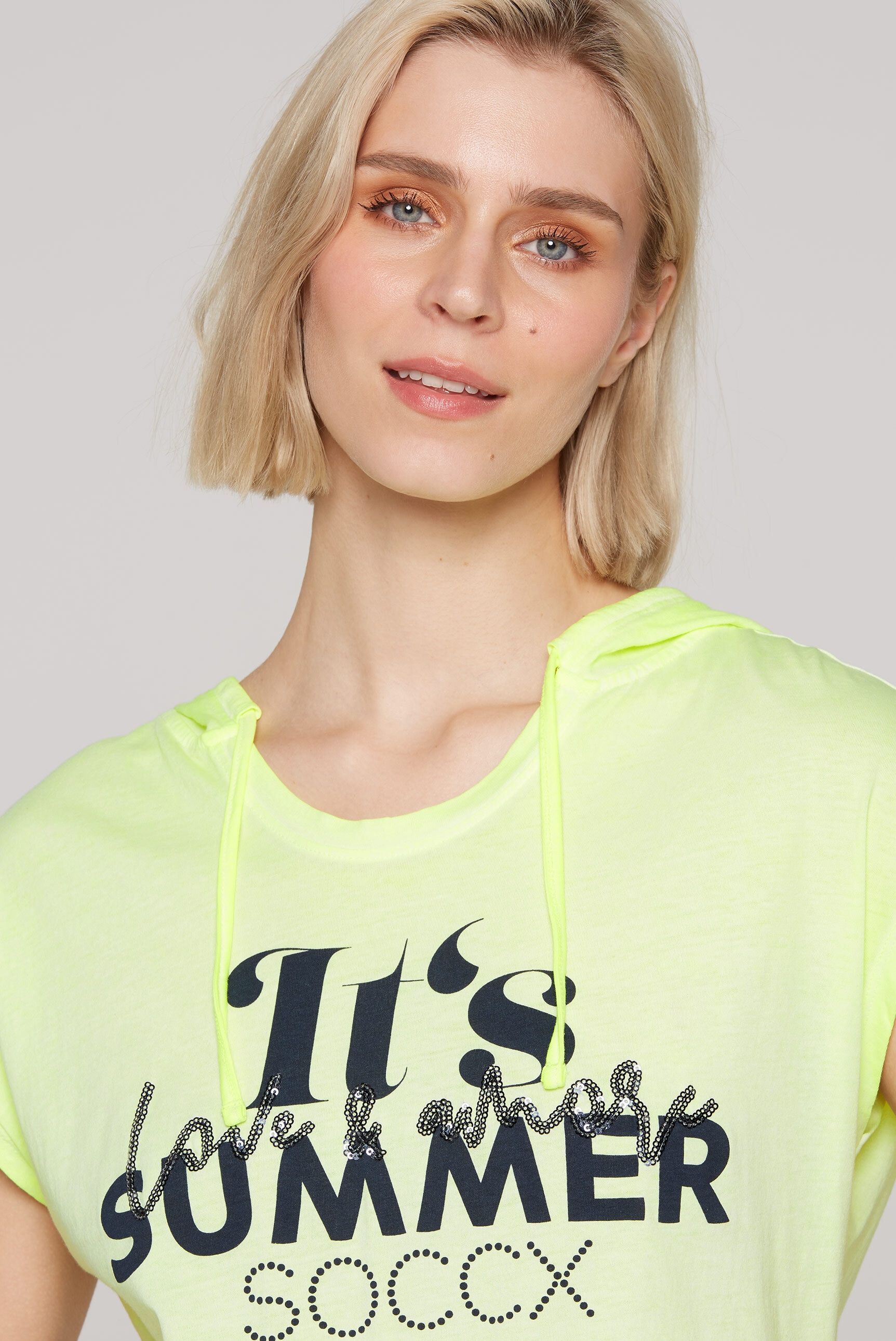 SOCCX Kapuzenshirt, aus Baumwolle