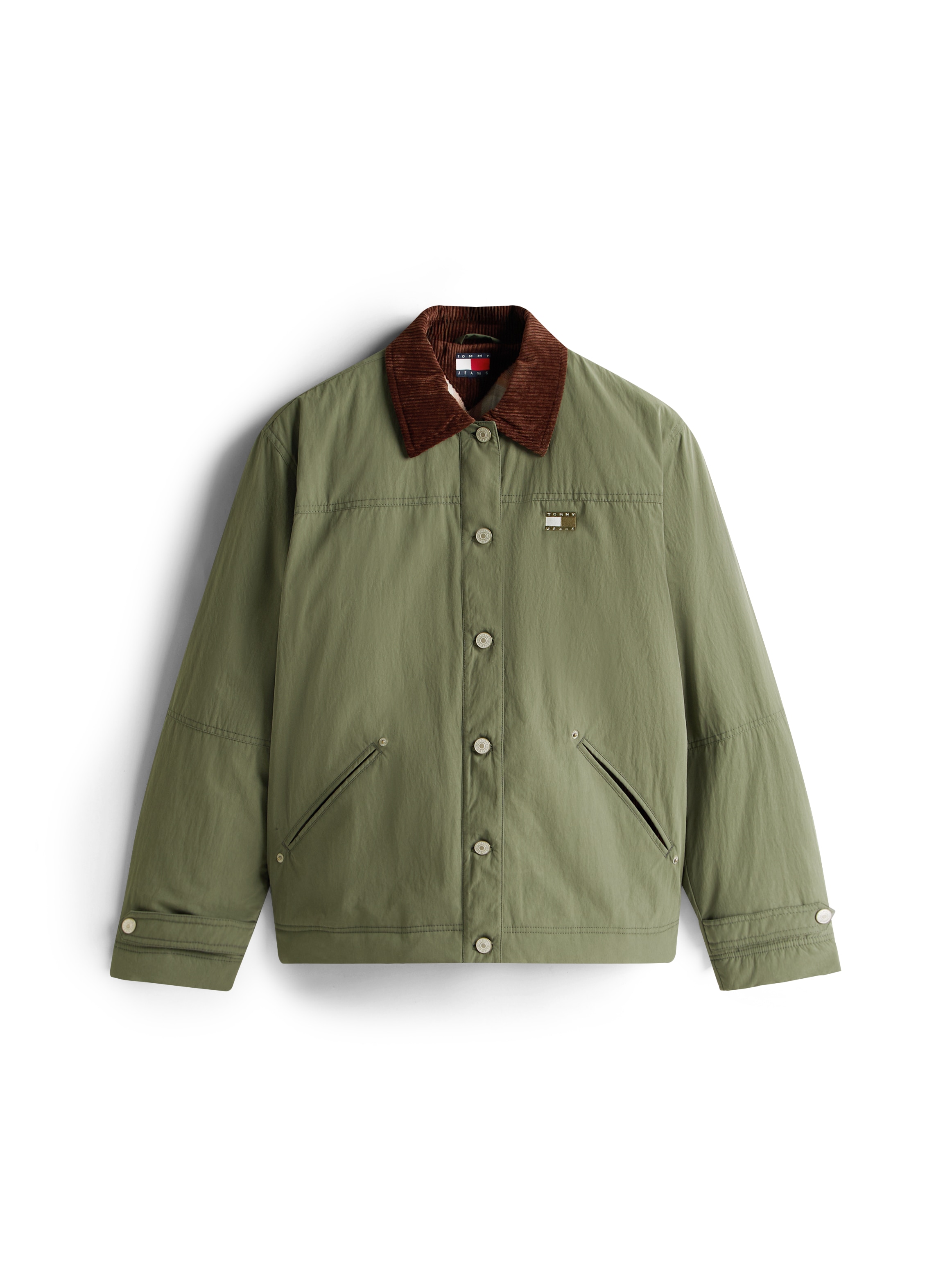 Tommy Jeans Outdoorjacke »TJW CORD COLLAR CHORE JACKET«