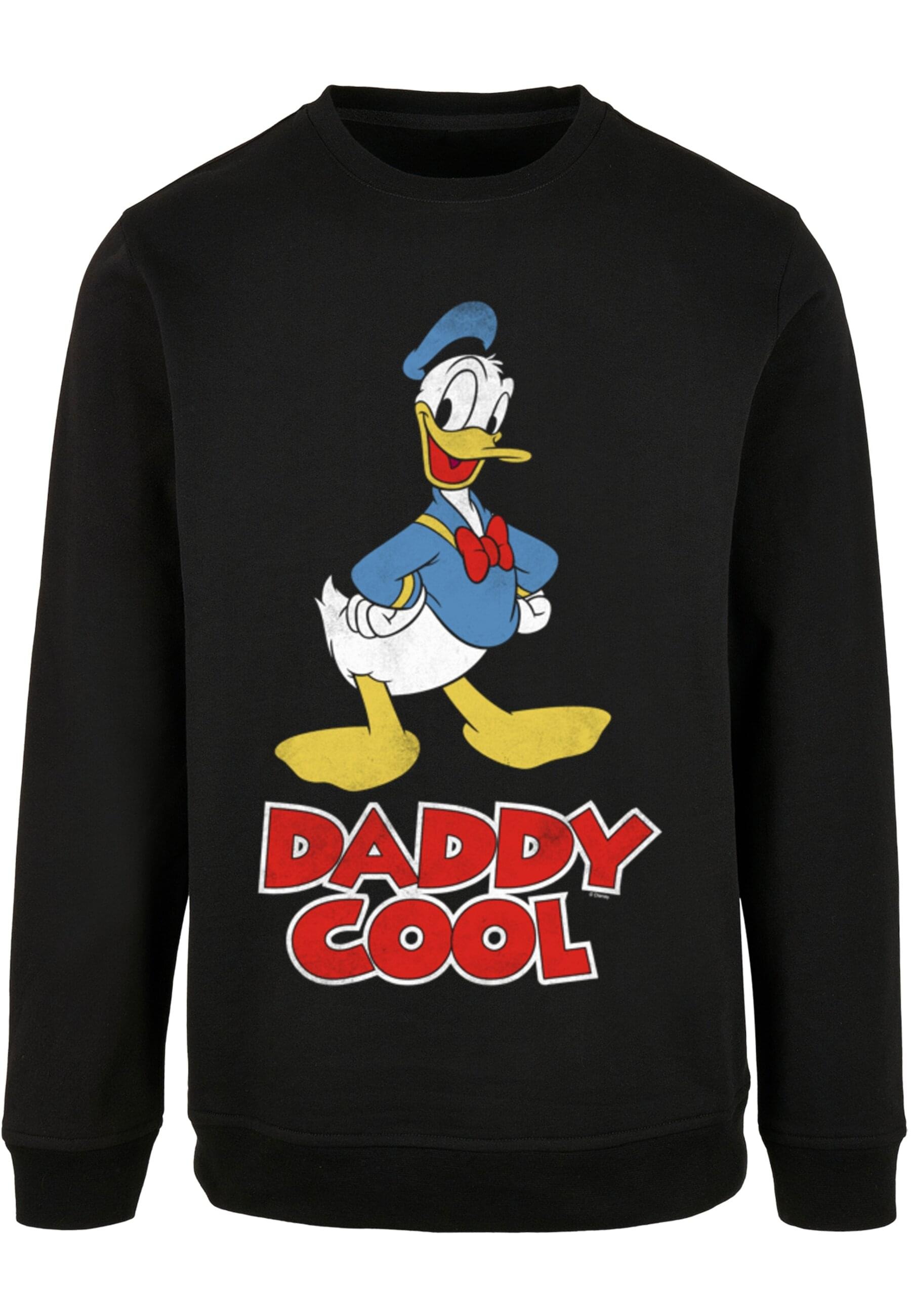 ABSOLUTE CULT Rundhalspullover »ABSOLUTE CULT Herren Donald Duck - Daddy Cool Crewneck«, (1 tlg.)