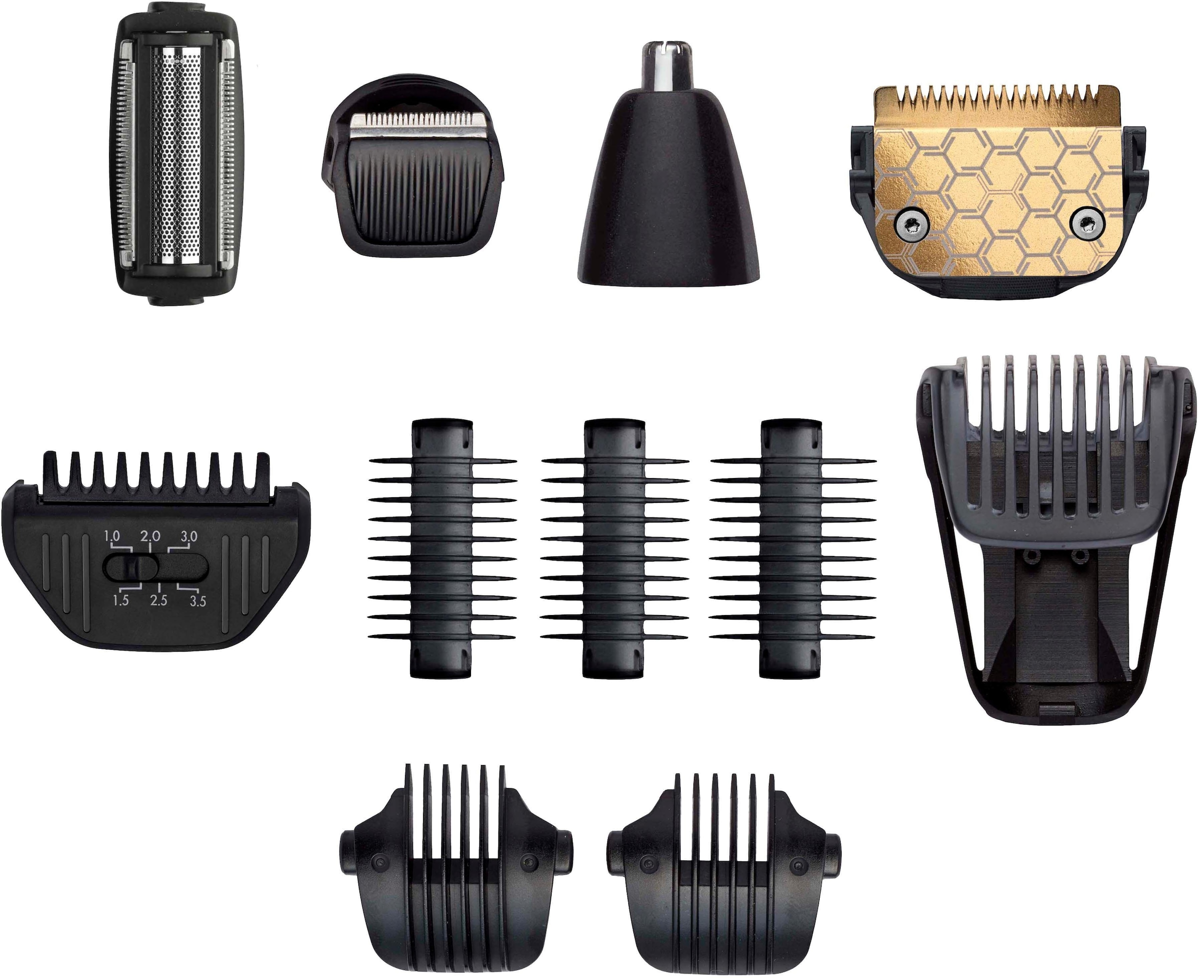 & BAUR Titanium Aufsätze, Körper Multigrooming für BaByliss MEN«, Set 11-in-1 »MT861E Multifunktionstrimmer | Gesicht 11