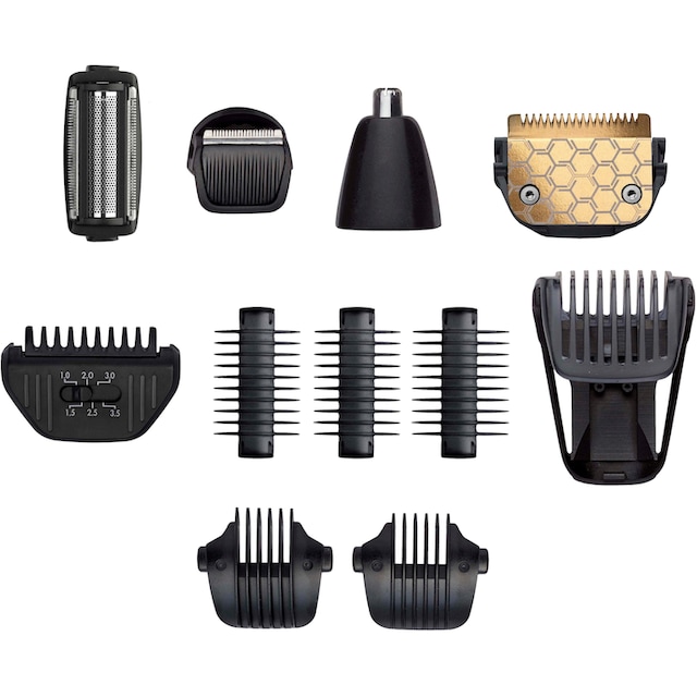 BaByliss Multifunktionstrimmer »MT861E MEN«, 11 Aufsätze, 11-in-1 Titanium  Multigrooming Set für Gesicht & Körper | BAUR