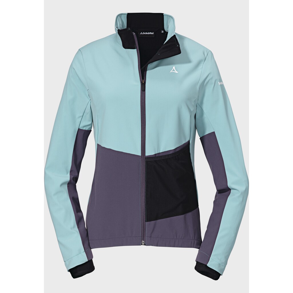 Schöffel Outdoorjacke »Softshell Jacket Zumaia L«, ohne Kapuze