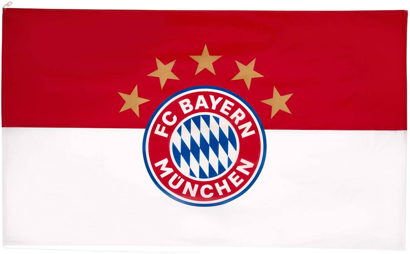FC Bayern Fahne »FC Bayern München Hissfahne 5 Sterne Logo, 250x150 cm«, Aus... kaufen