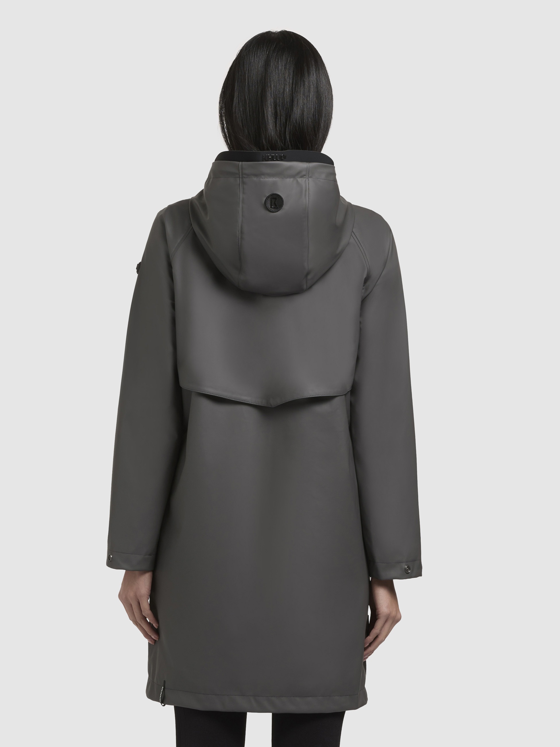KHUJO Liede Raincoat Dark Gray L 3
