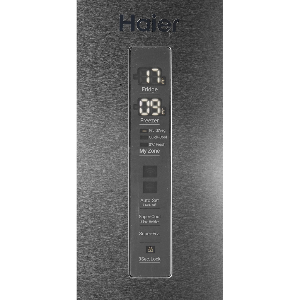 Haier French Door, HTW7720ENMP, 200,6 cm hoch, 70 cm breit