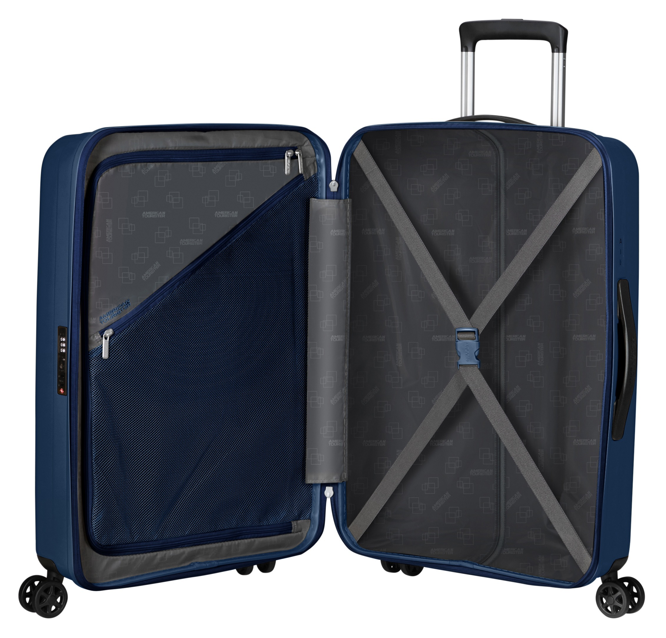 American Tourister® Hartschalen-Trolley »REJOY, verschiedene Größen und Farben«, 4 Rollen, Hartschalen-Koffer personalisierbar versenktes TSA-Schloss
