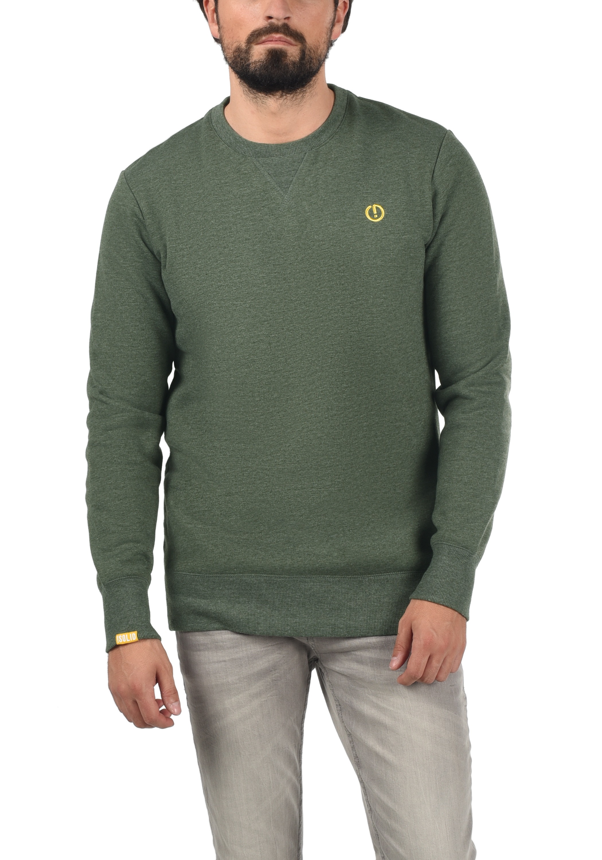 Solid Rundhalspullover "Sweatshirt SDBenn" günstig online kaufen