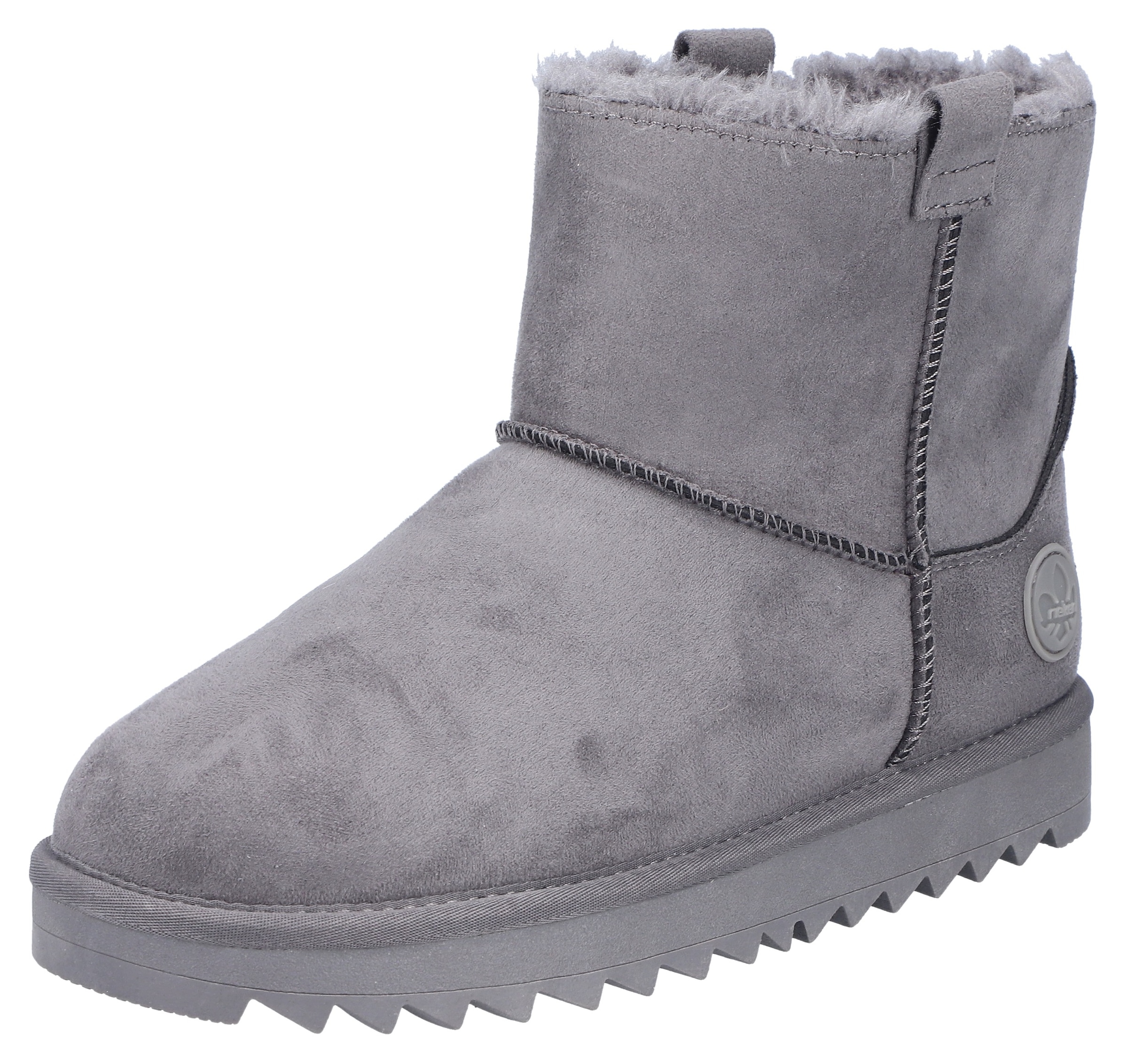 Rieker Winterboots Plateauboots, Winterstiefelette, mit Anziehlaschen und W günstig online kaufen