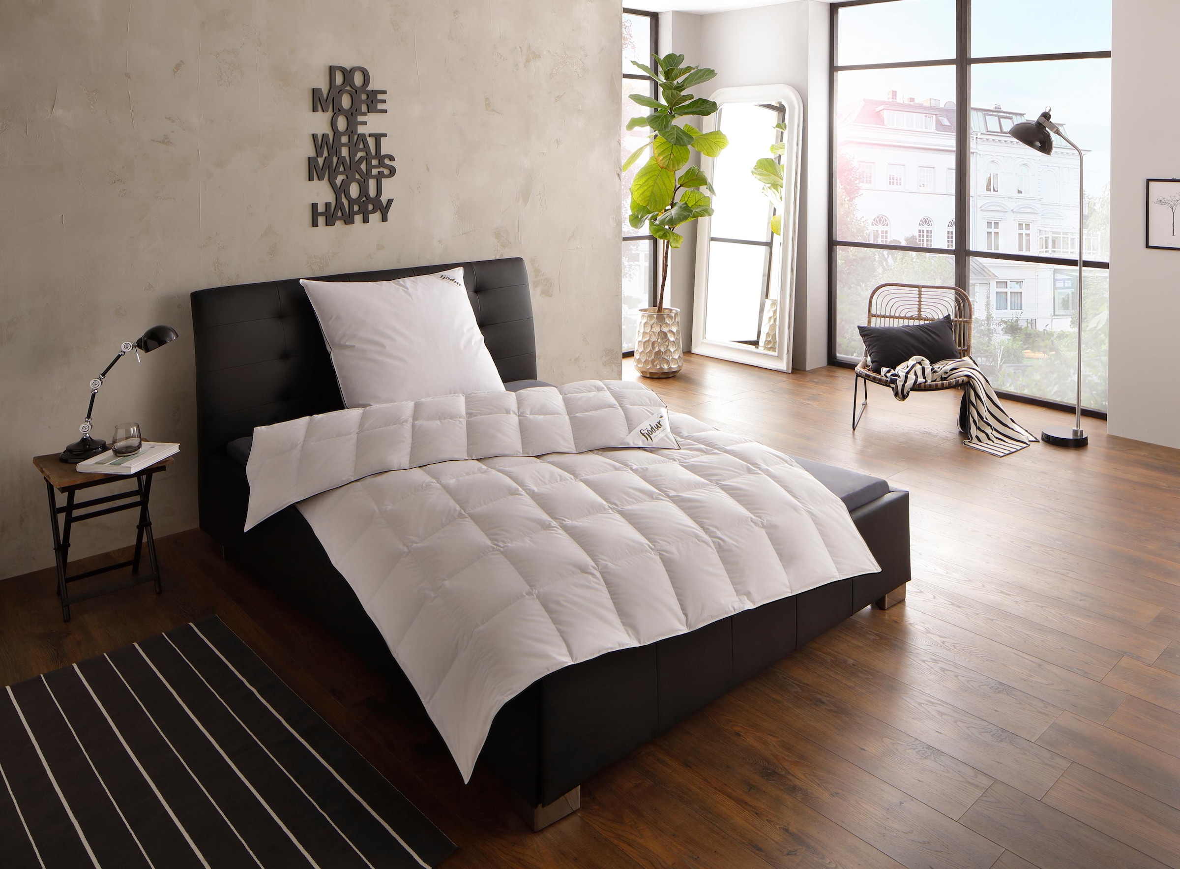 fjödur Gänsedaunenbettdecke "Franzisk, Bettdecken für Sommer oder Winter, D günstig online kaufen