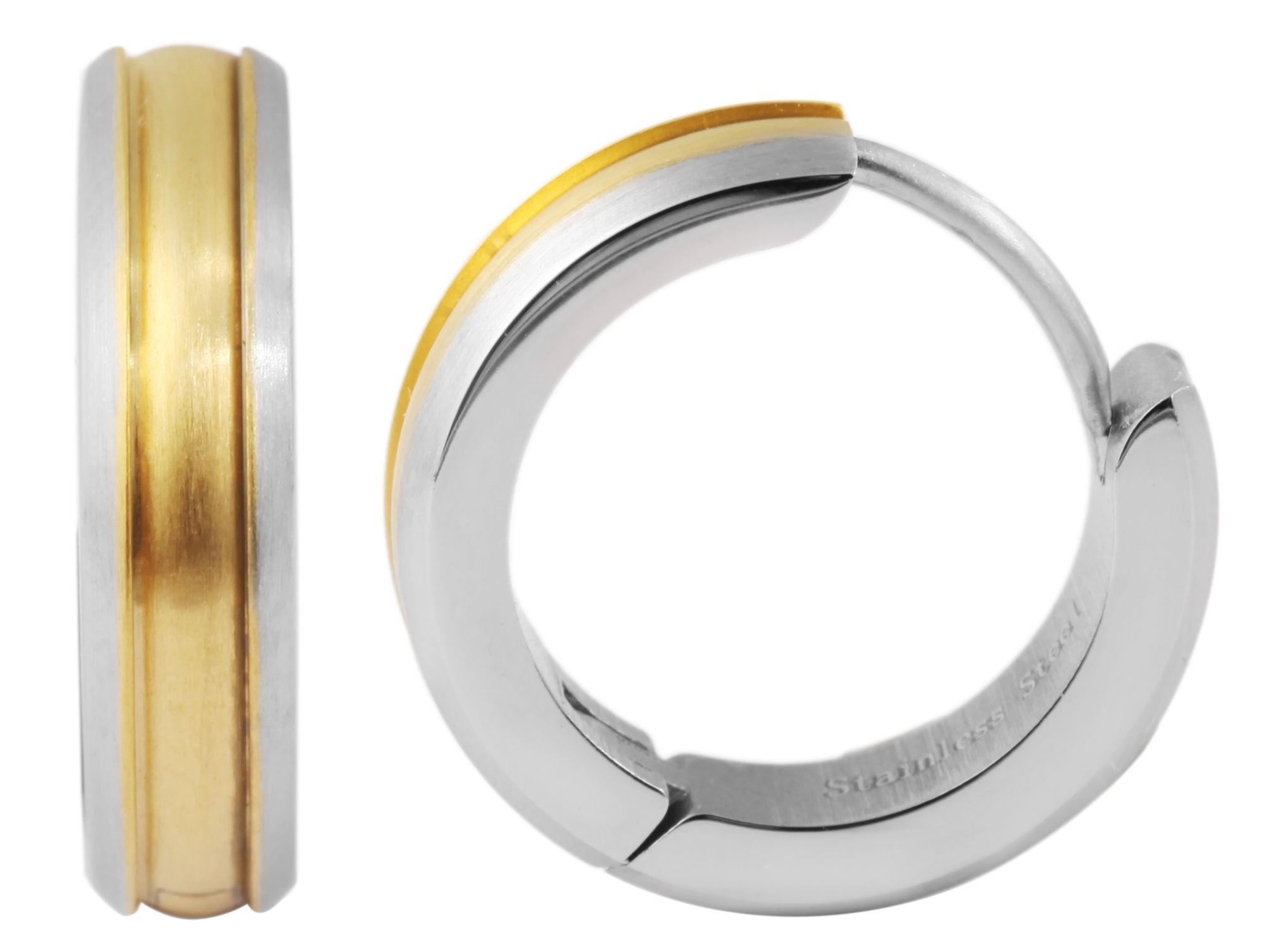 Adelia´s Klappcreolen "Damen Ohrringe – Klappcreole aus Edelstahl" Zum Vers günstig online kaufen