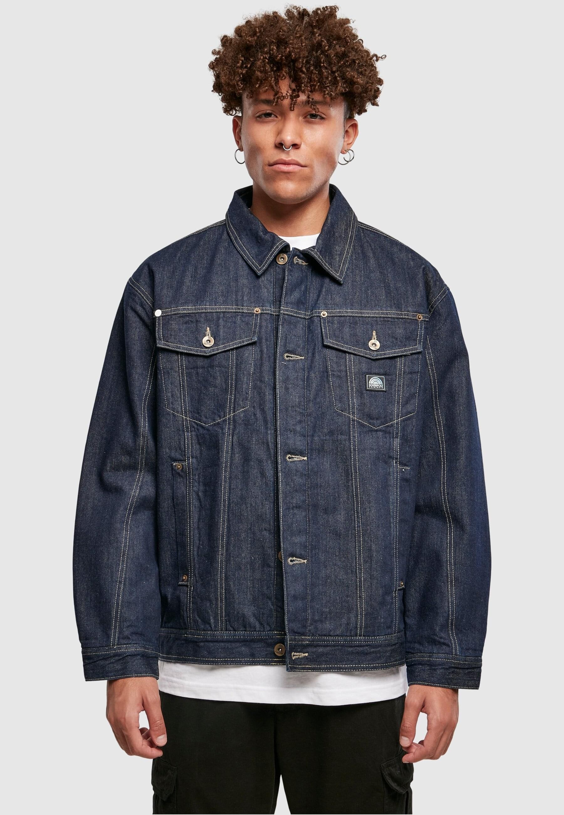 Southpole Allwetterjacke Southpole Herren Southpole Denim Sherpa Jacket 1 St. ohne Kapuze fur BAUR