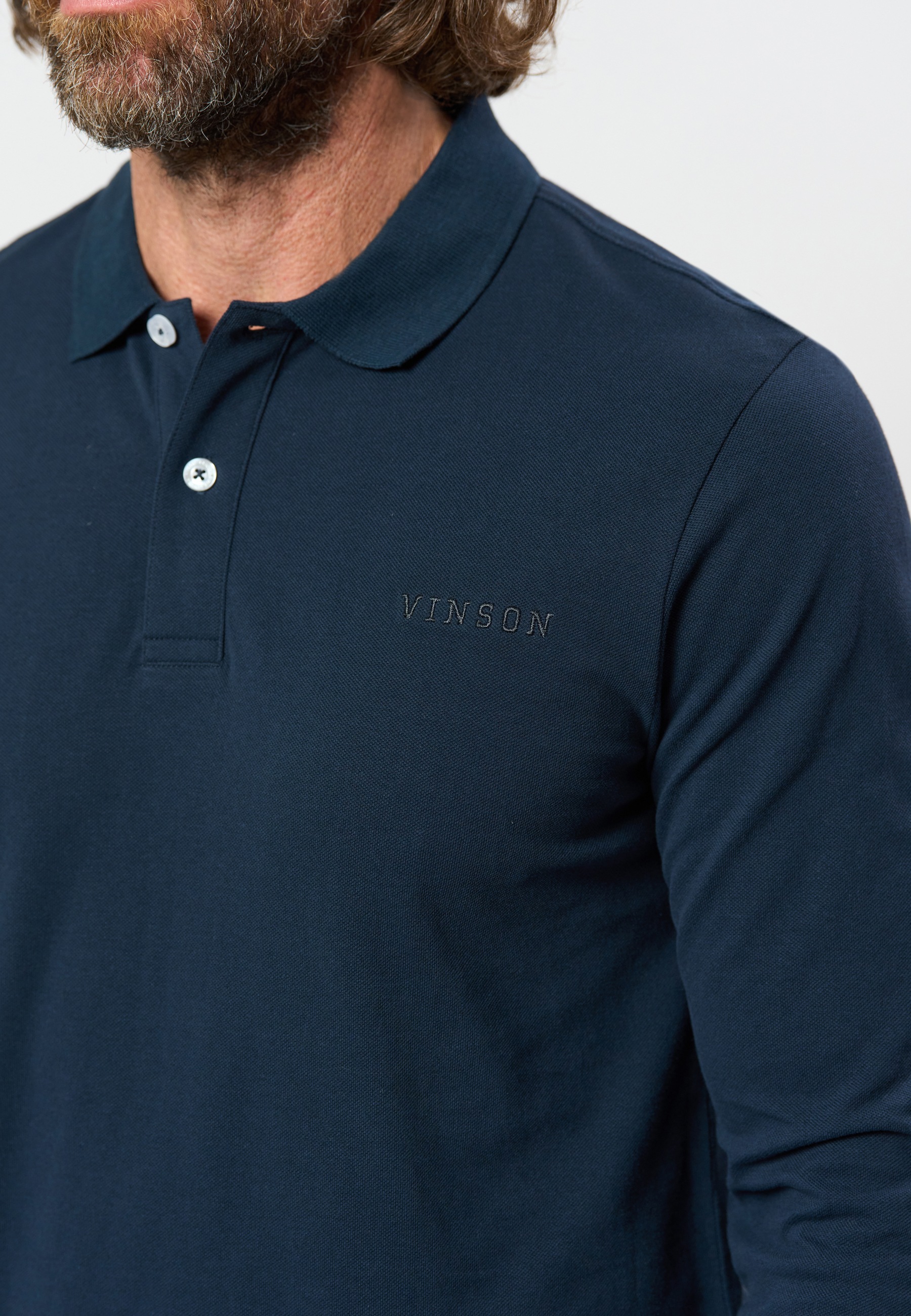 VINSON Kurzarmhemd »VINSON Polo shirt VMVMHenning«
