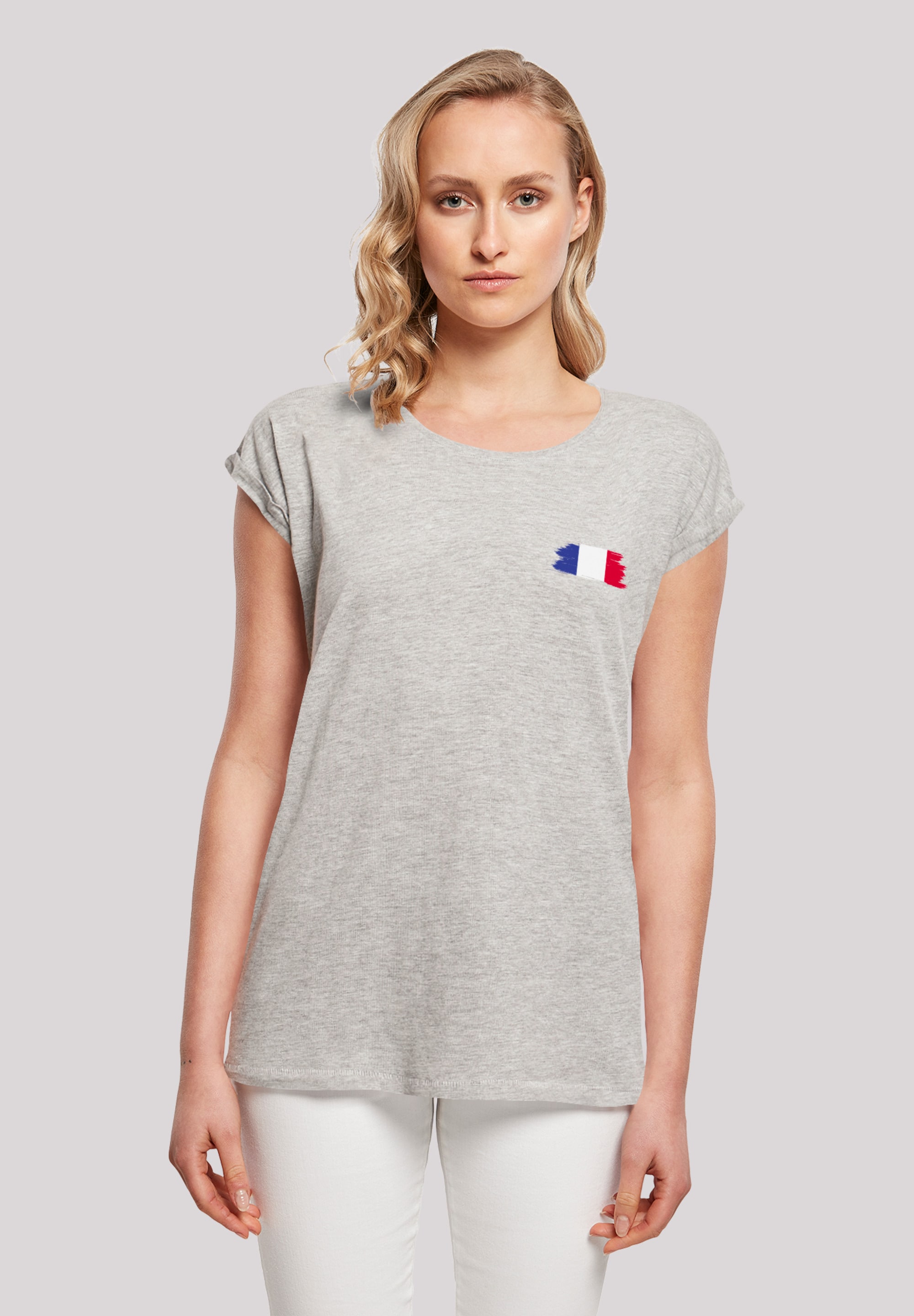 T-Shirt »France Frankreich Flagge Fahne«, Print