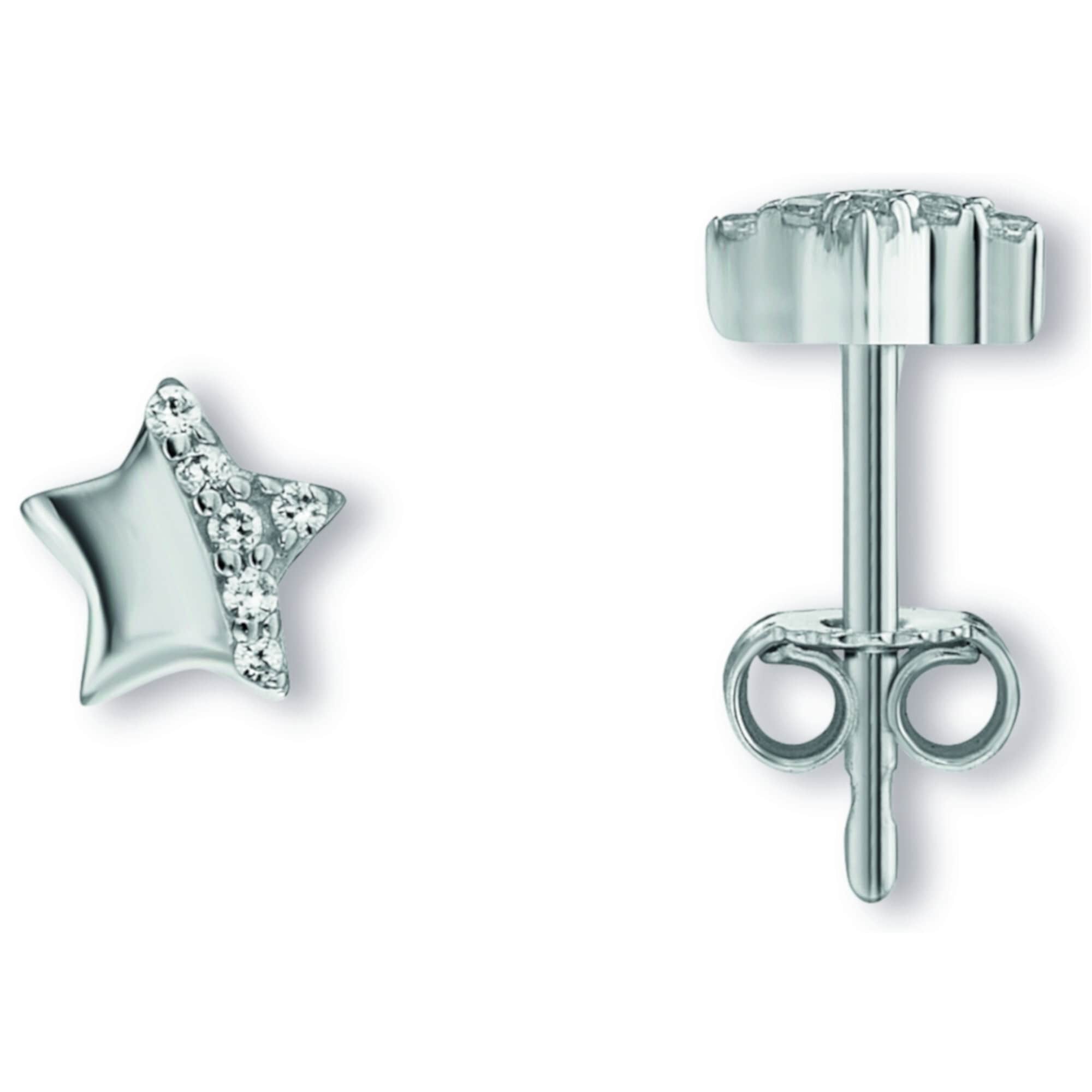 ONE ELEMENT Paar Ohrstecker aus 925 Silber kaufen online Stern Stern Ohrringe BAUR | »Zirkonia Silber«, Damen Ohrstecker Schmuck