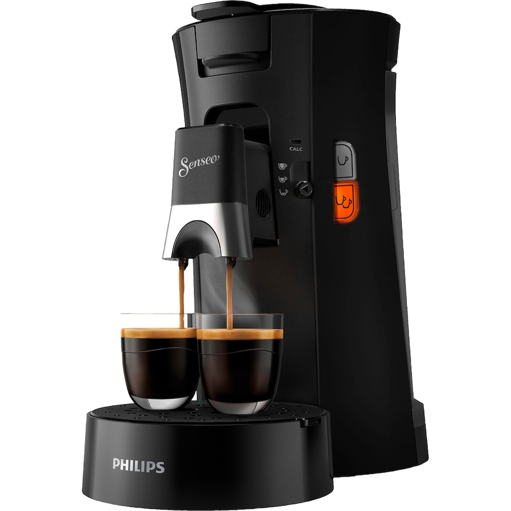 Philips Senseo Kaffeepadmaschine »Select CSA230/69, aus 21% recyceltem Plastik«