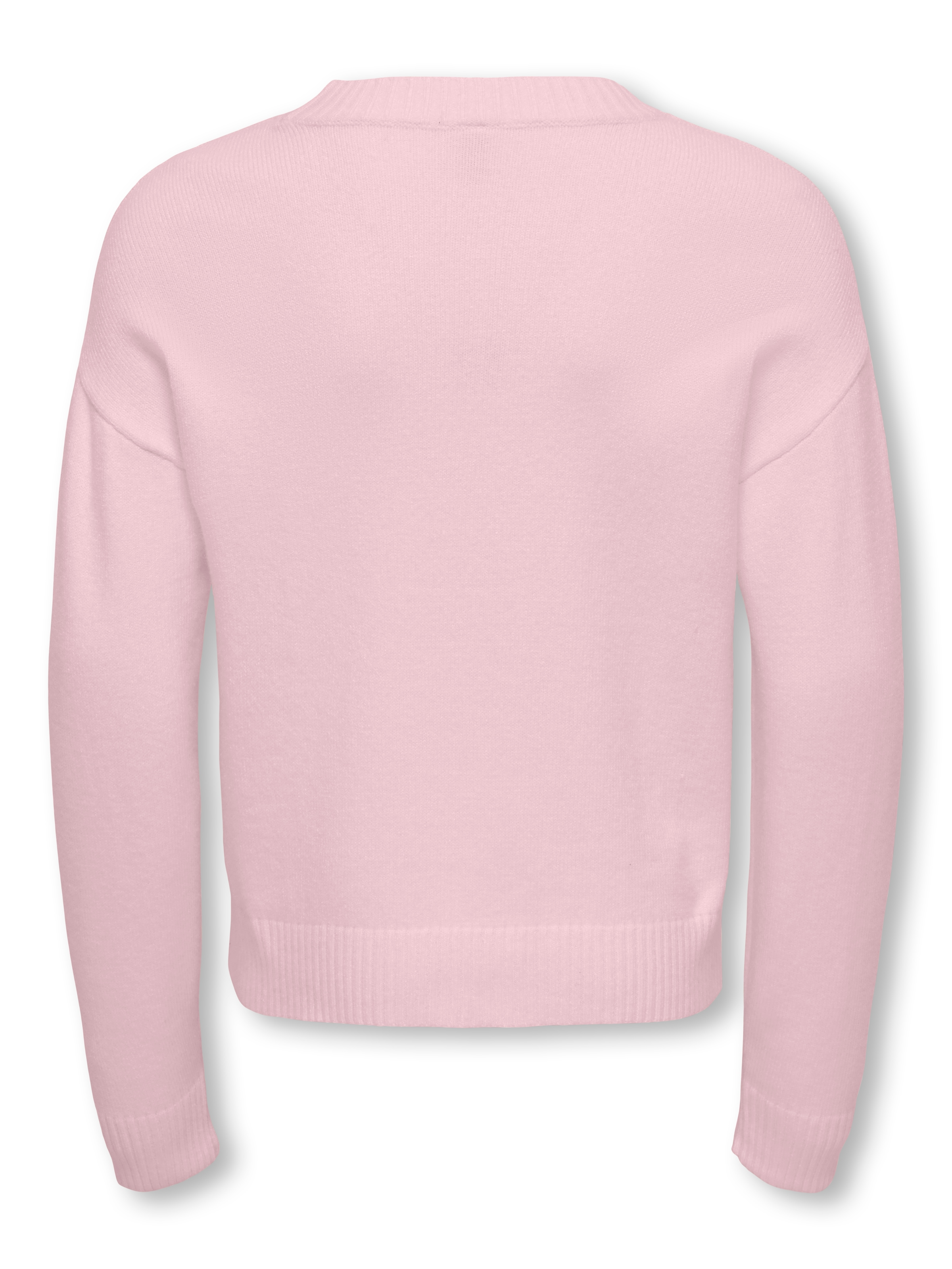 KIDS ONLY Strickpullover »KOGLEVA LS HEART O-NECK CS KNT« mit kleinem Herzen-Motiv auf der Brust