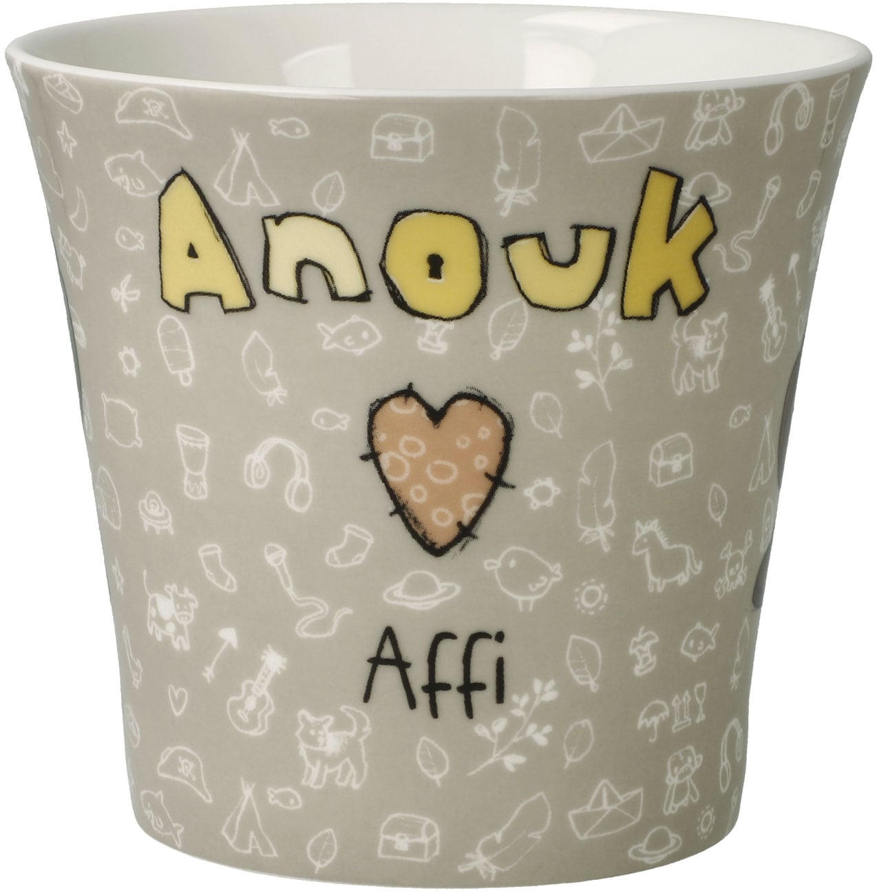 Goebel Tasse "Coffee-/Tea Mug Anouk - Alle lieben Affi" günstig online kaufen