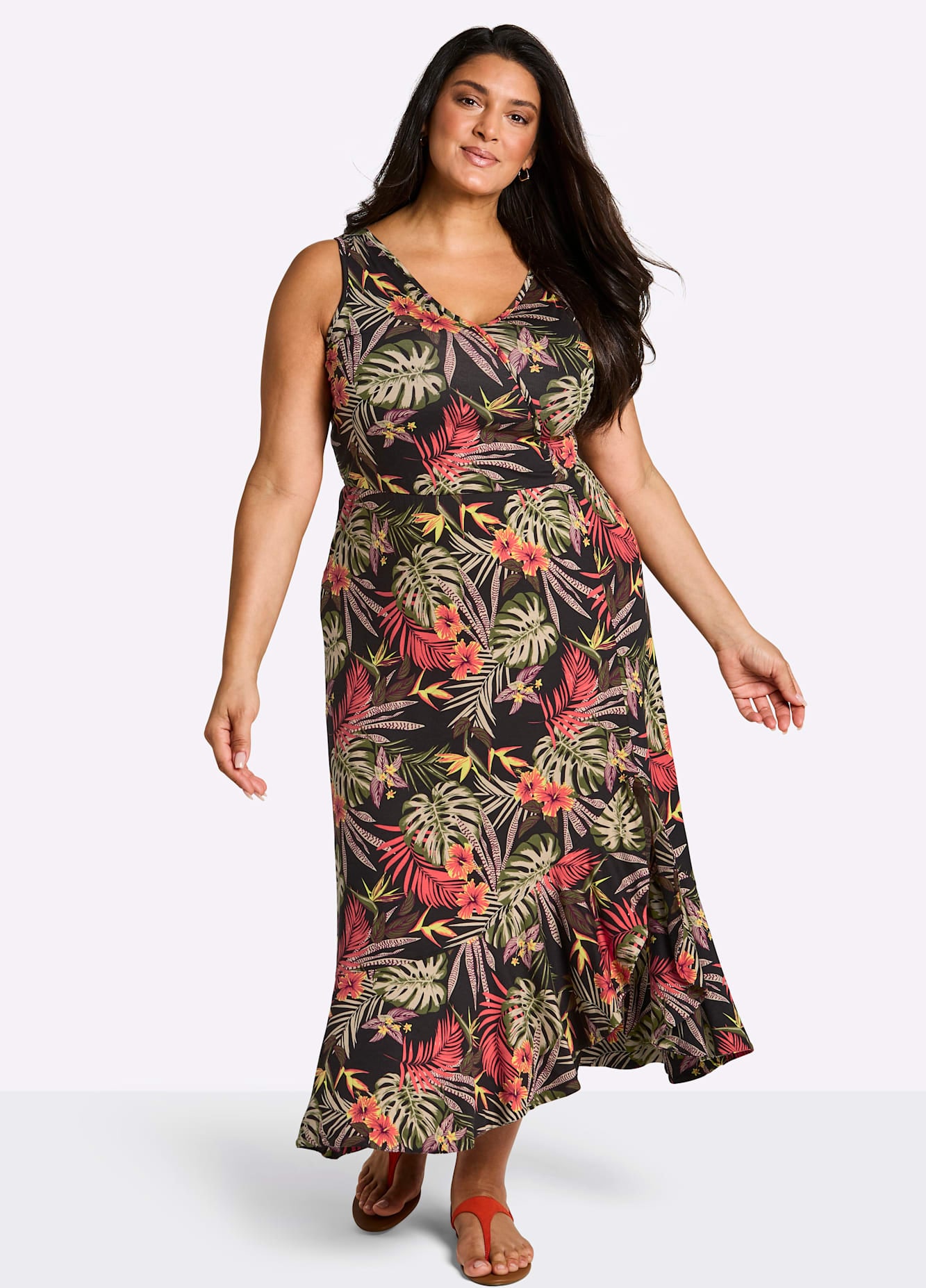 Sheego Jerseykleid »Jersey-Kleid«