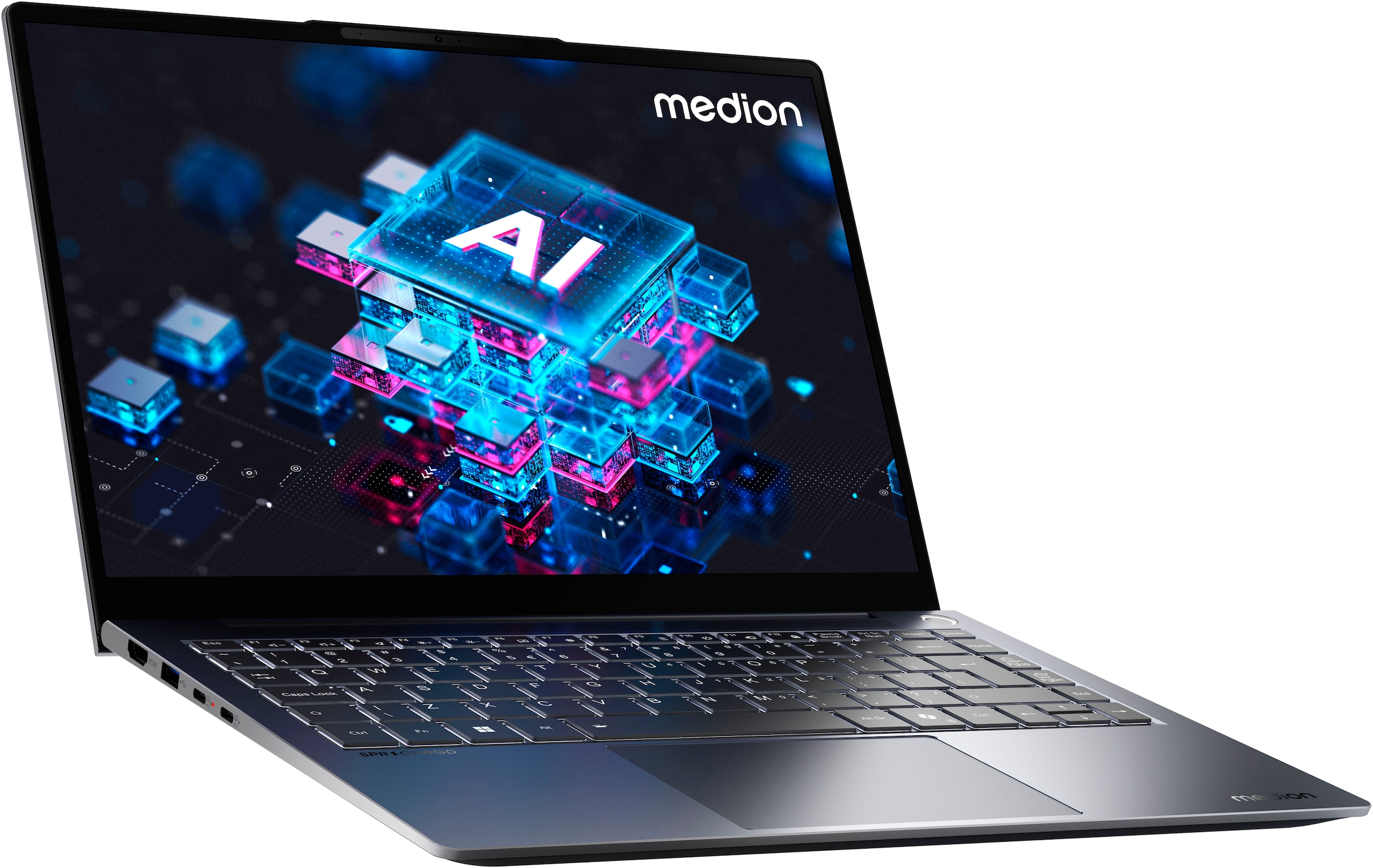 Medion® Notebook »SPRCHRGD 14 S2«, 35,56 cm, / 14 Zoll, Intel, Core Ultra 5, ARC, 512 GB SSD