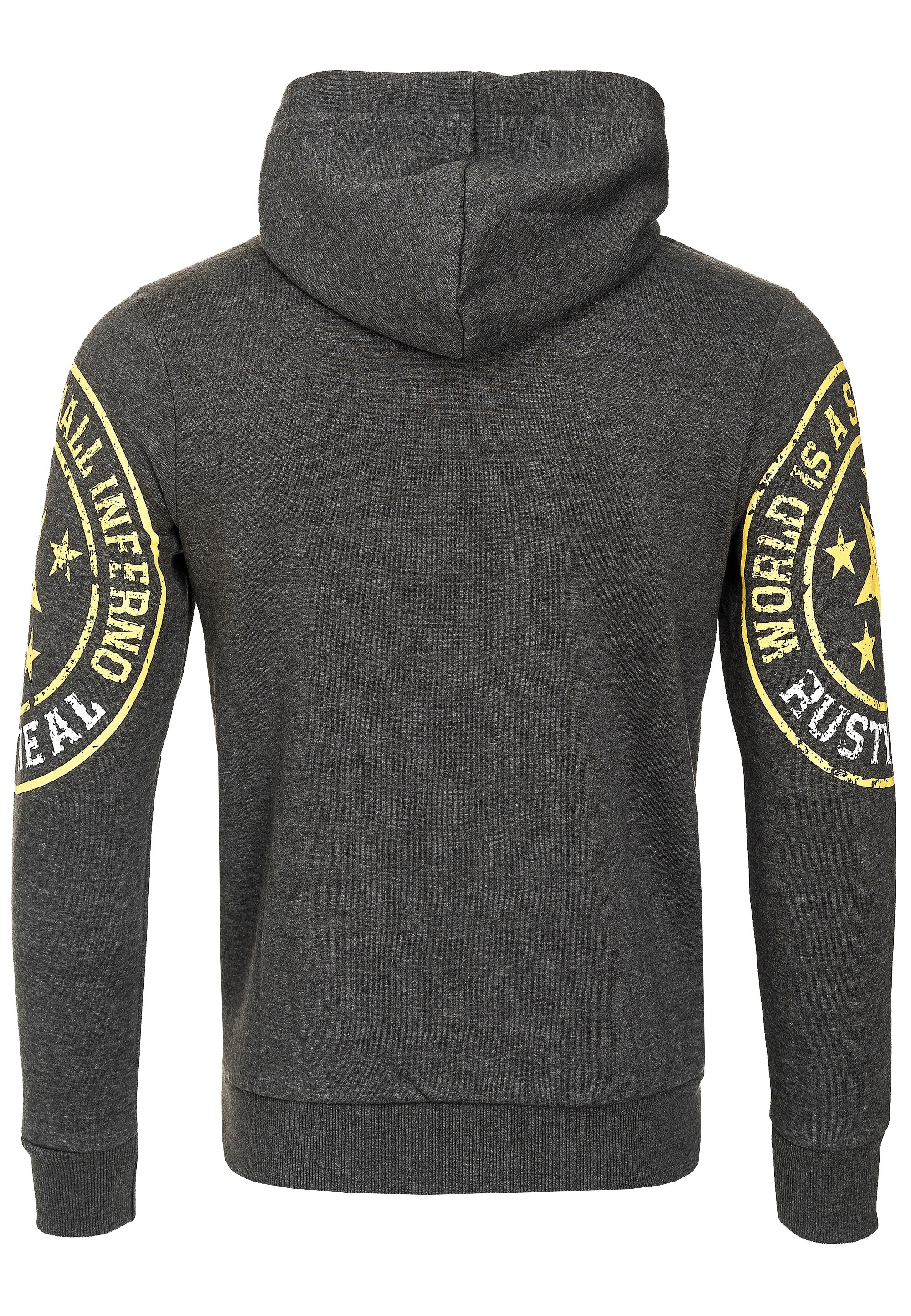 Rusty Neal Kapuzensweatshirt, mit coolen Markenprints