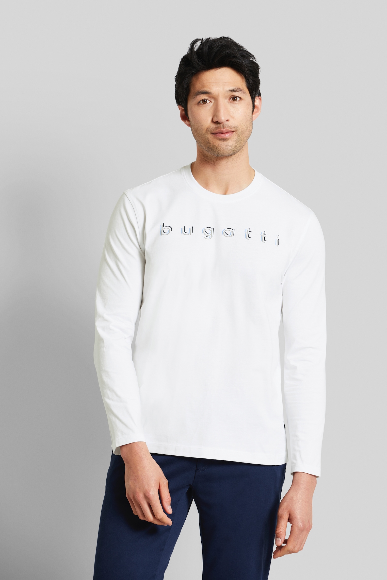 bugatti Longsweatshirt, mit bugatti-Druck