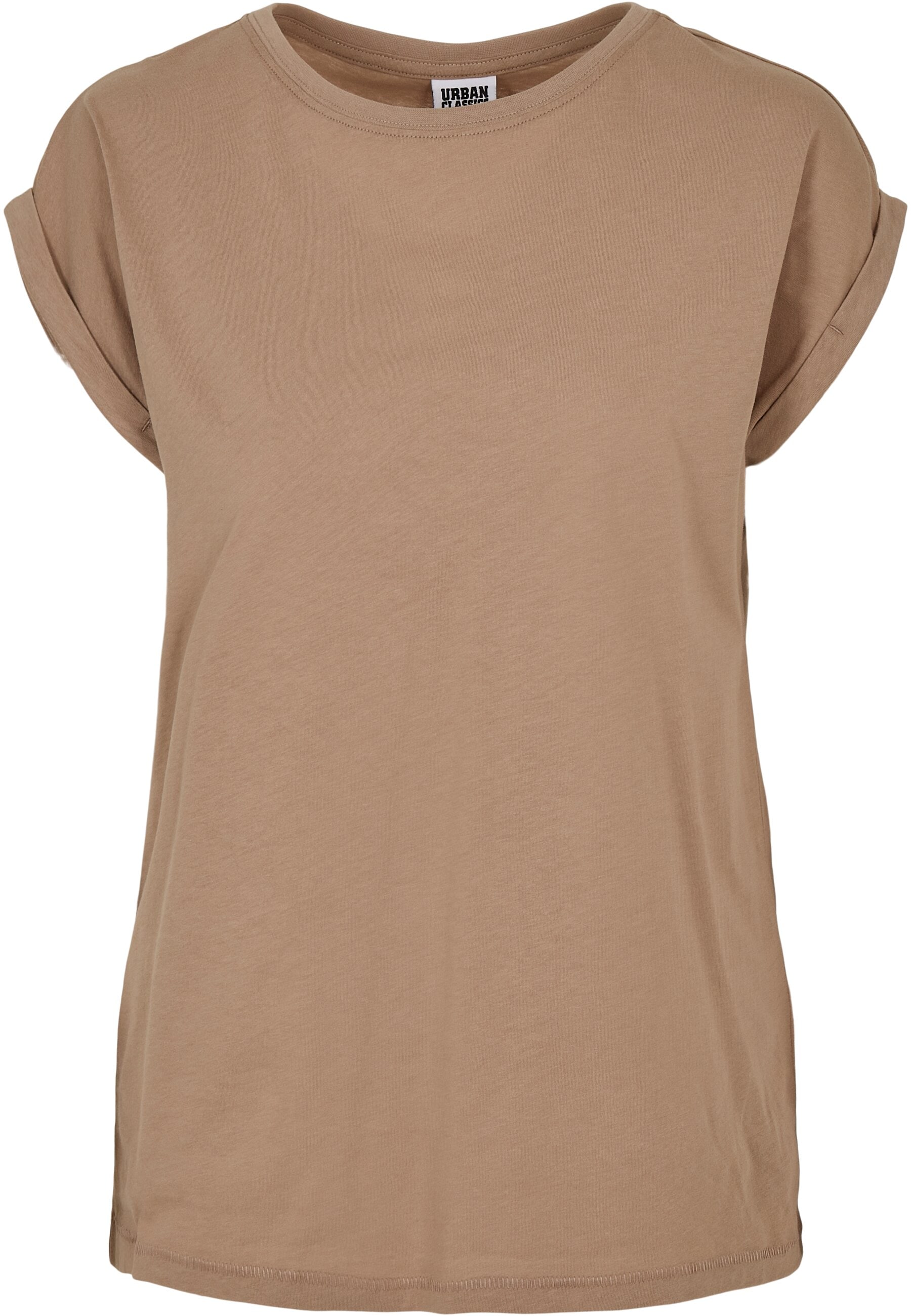 URBAN CLASSICS Kurzarmshirt "Urban Classics Damen Ladies Extended Shoulder günstig online kaufen