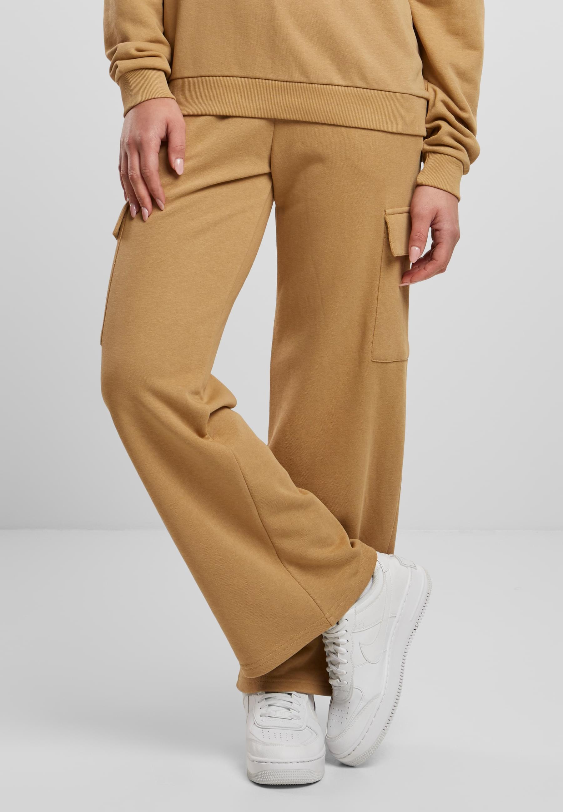 URBAN CLASSICS Jogginghose »Urban Classics Damen Ladies Baggy Light Terry Sweat Pants«, (1 tlg.)