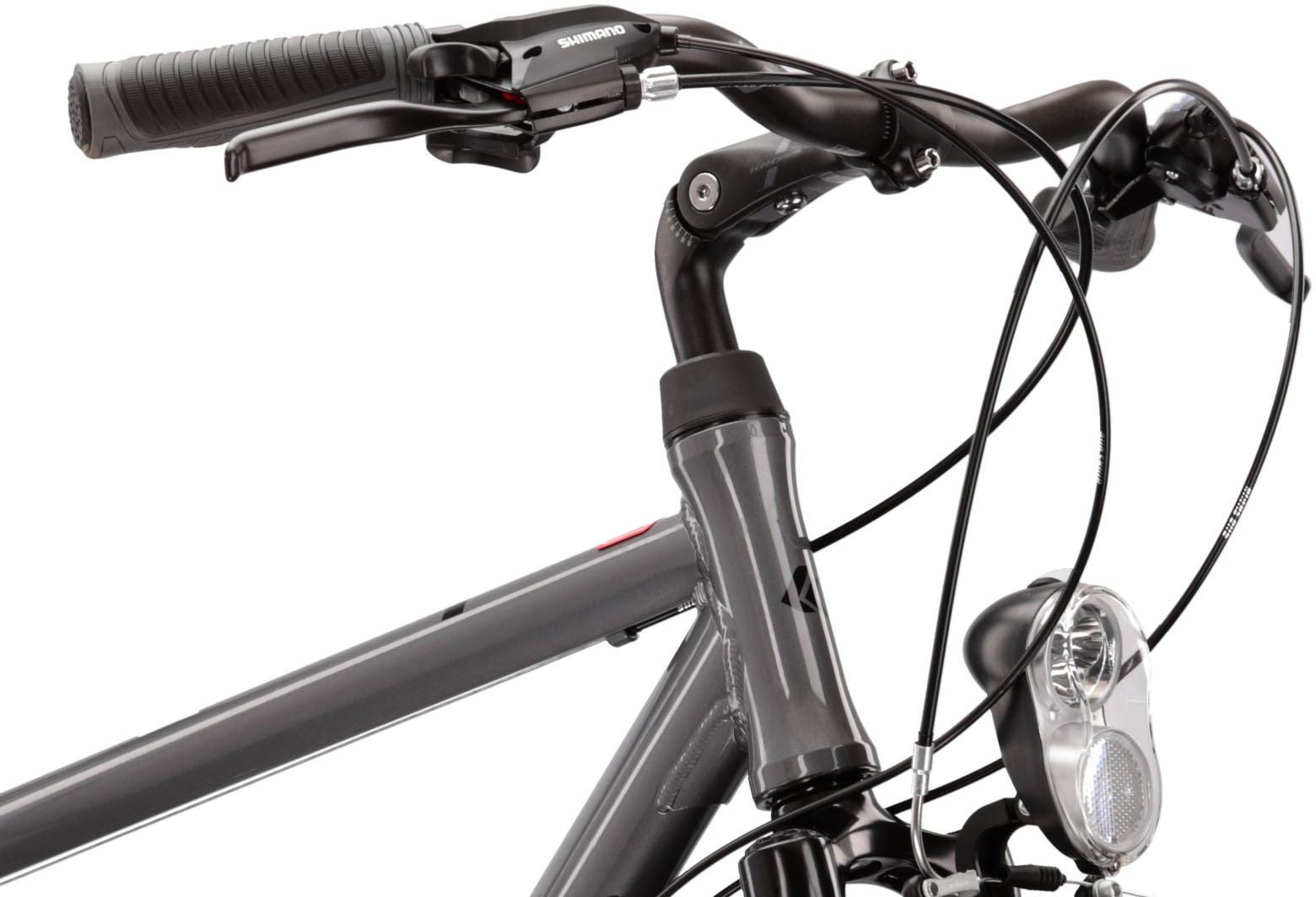 Kross Trekkingrad »KROSS Trekkingrad Trans 1.0 28" grau«, 21 Gang, Shimano, ALTUS M310 Schaltwerk, Kettenschaltung