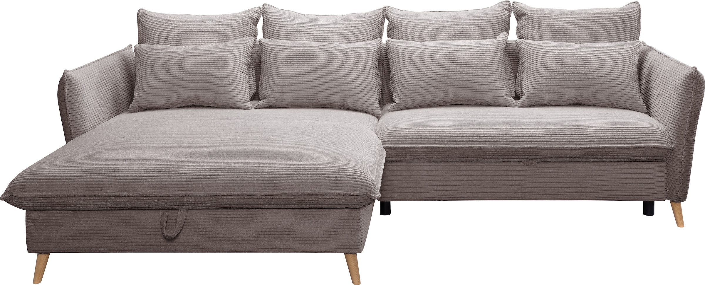exxpo - sofa fashion Ecksofa "WALPY, elegant und modern, hoher Sitzkomfort, günstig online kaufen