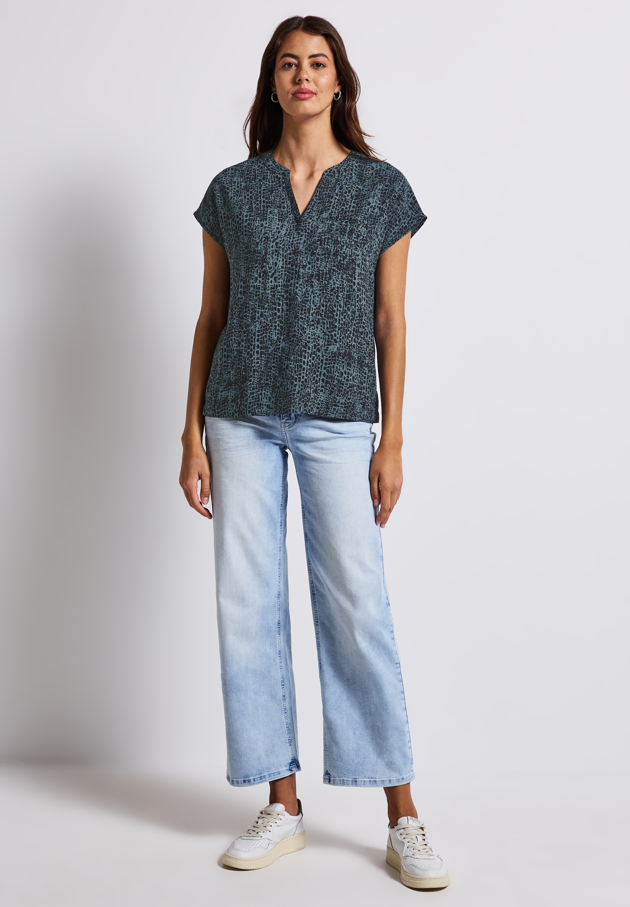 STREET ONE Shirtbluse, aus softer Viskose
