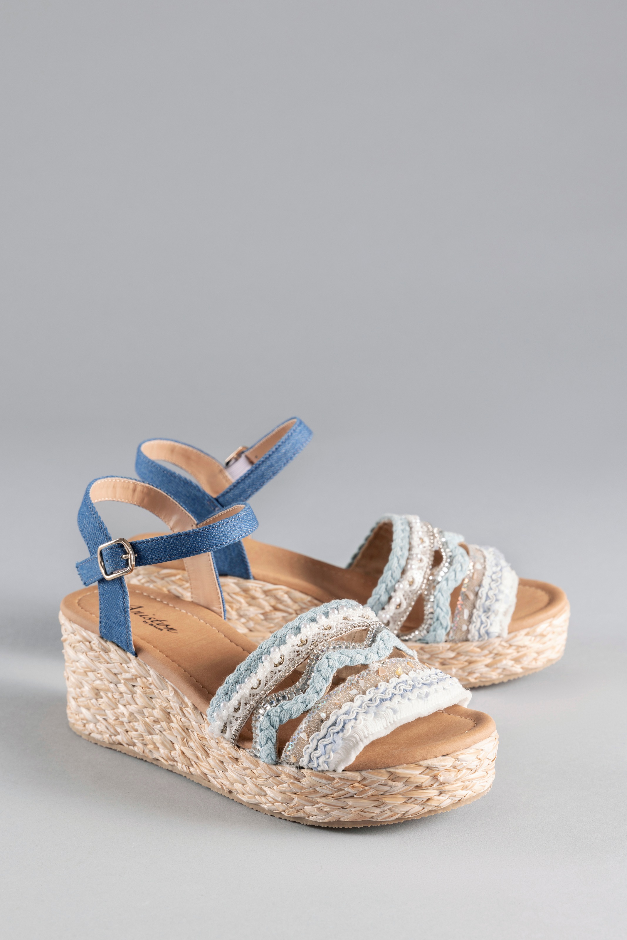 Aniston SHOES, Sandale, Sommerschuh, Pailletten - NEUE KOLLEKTION günstig online kaufen