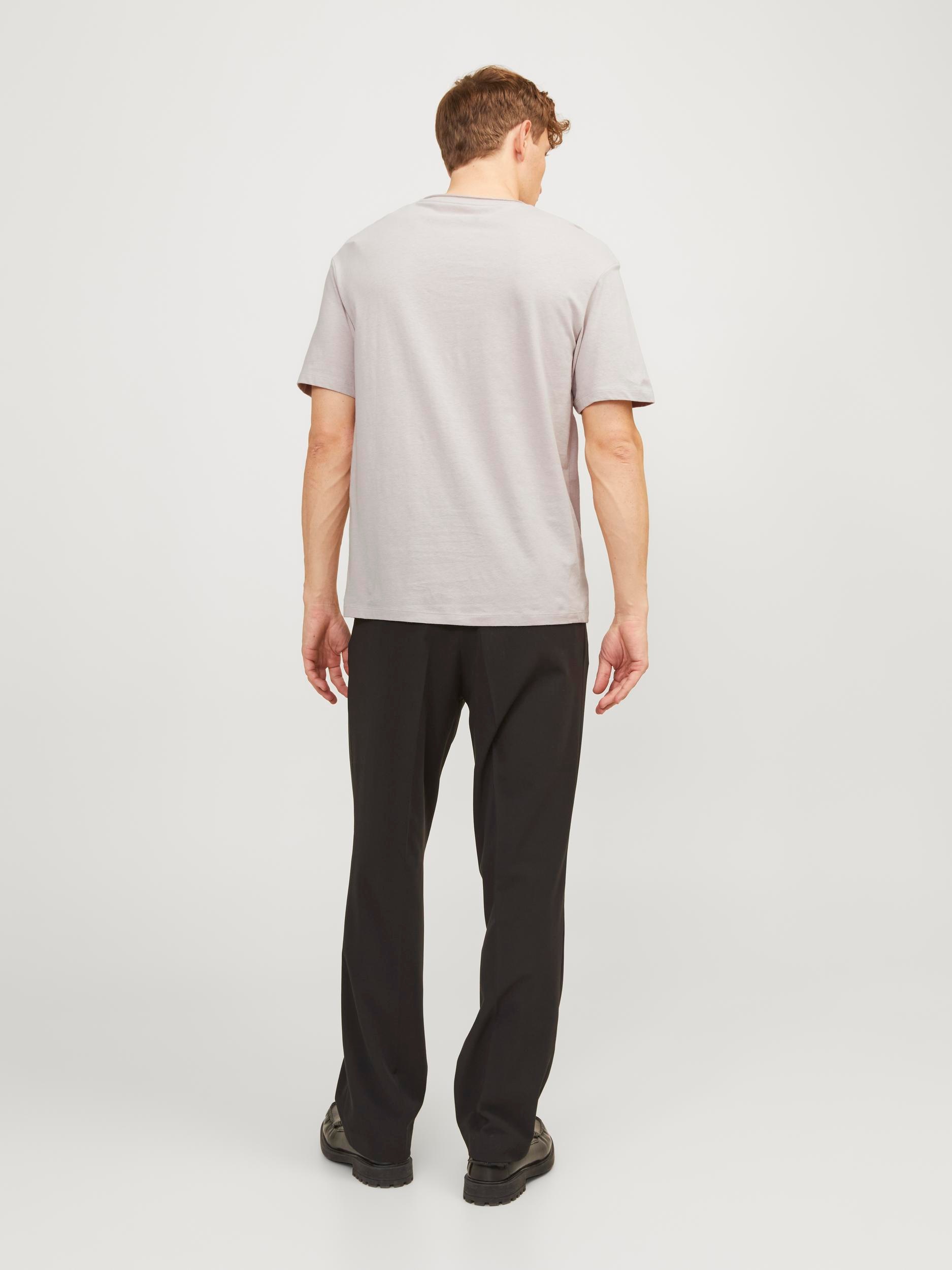 Jack & Jones T-Shirt "JJESUMMER LINEN TEE SS O-NECK LN" günstig online kaufen