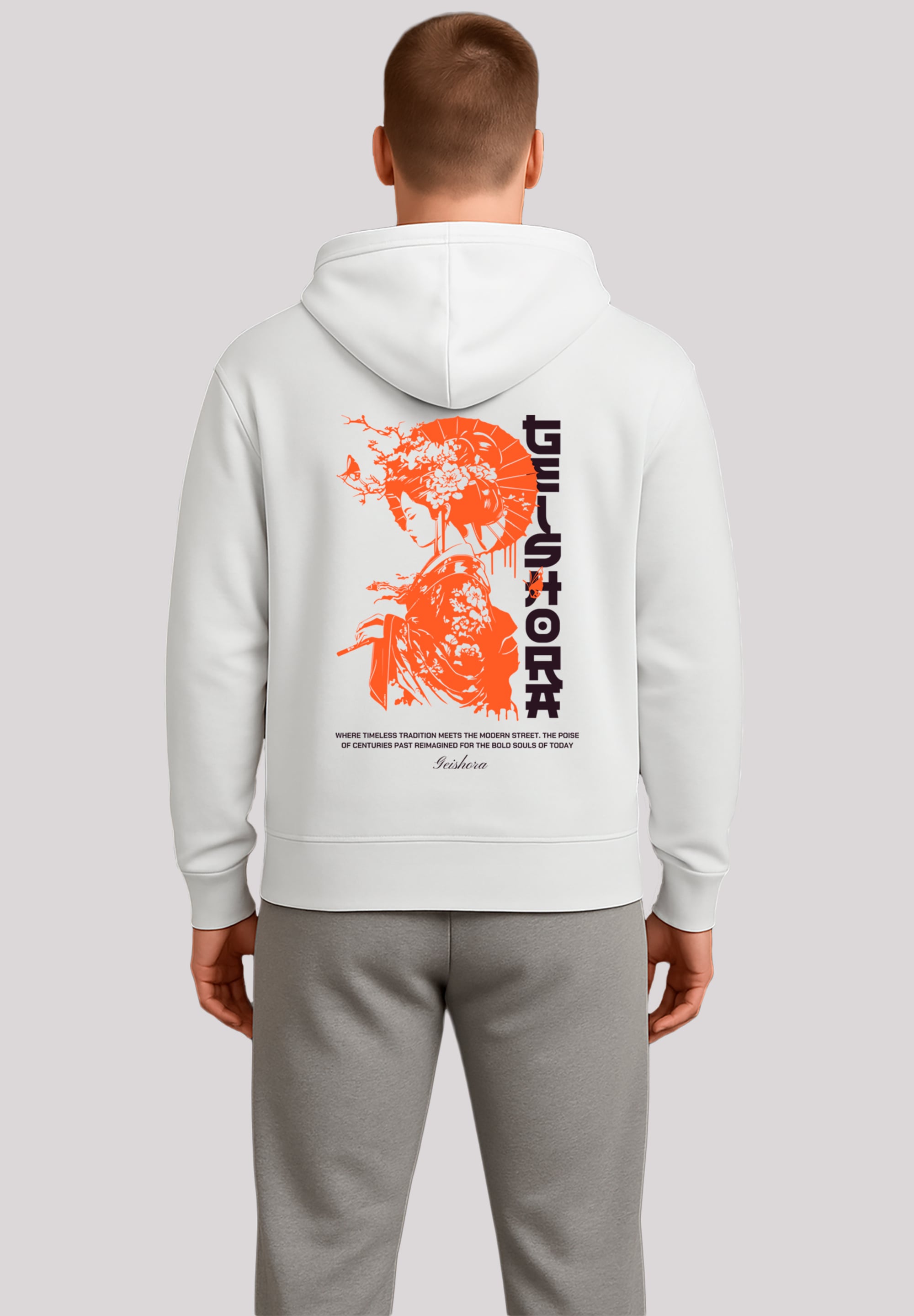 F4NT4STIC Kapuzenpullover »Geishora Japan Streetstyle«, Japan Streetwear Styles