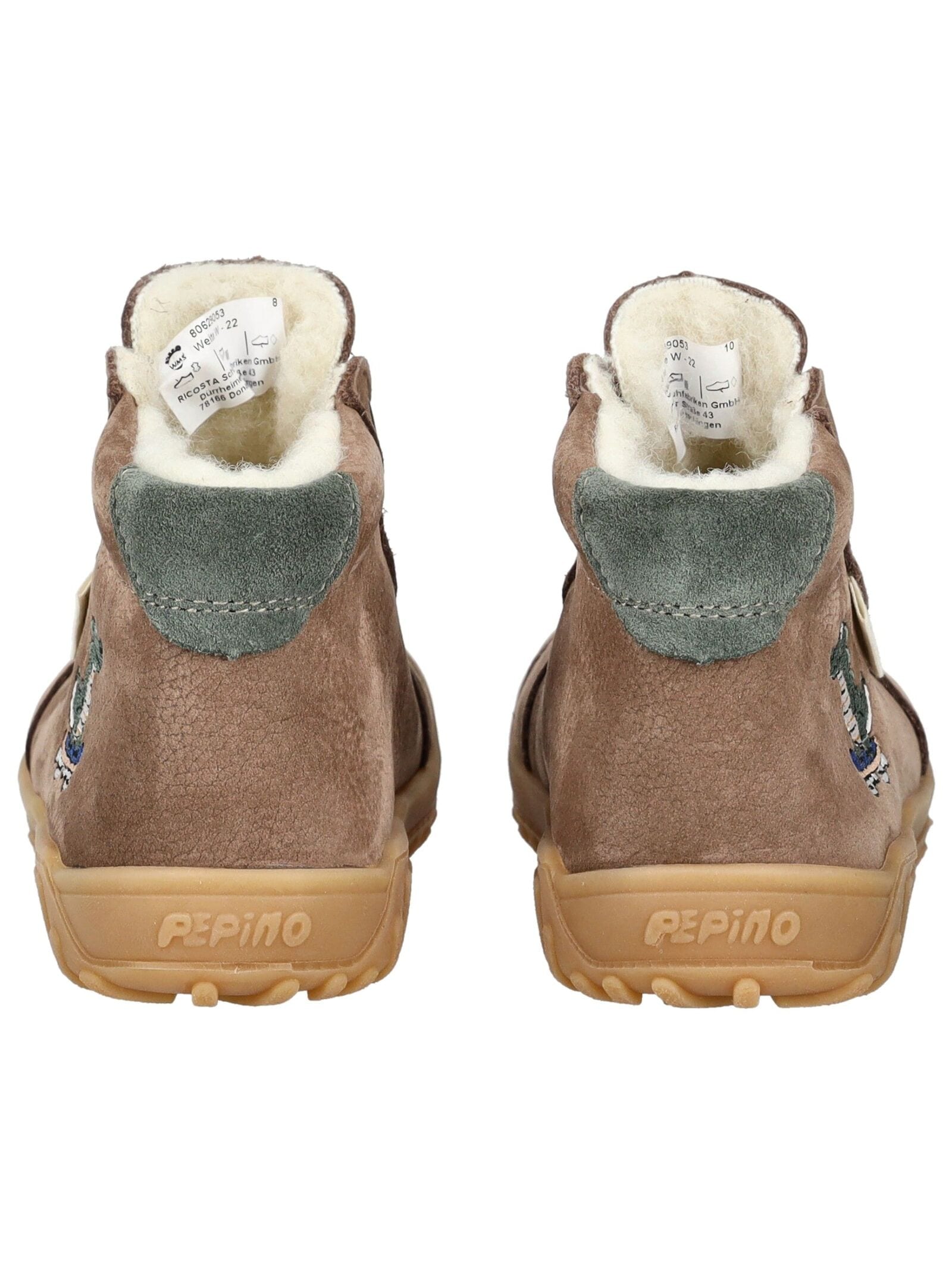Pepino Schnürstiefelette »Pepino Stiefelette Veloursleder/Textil«