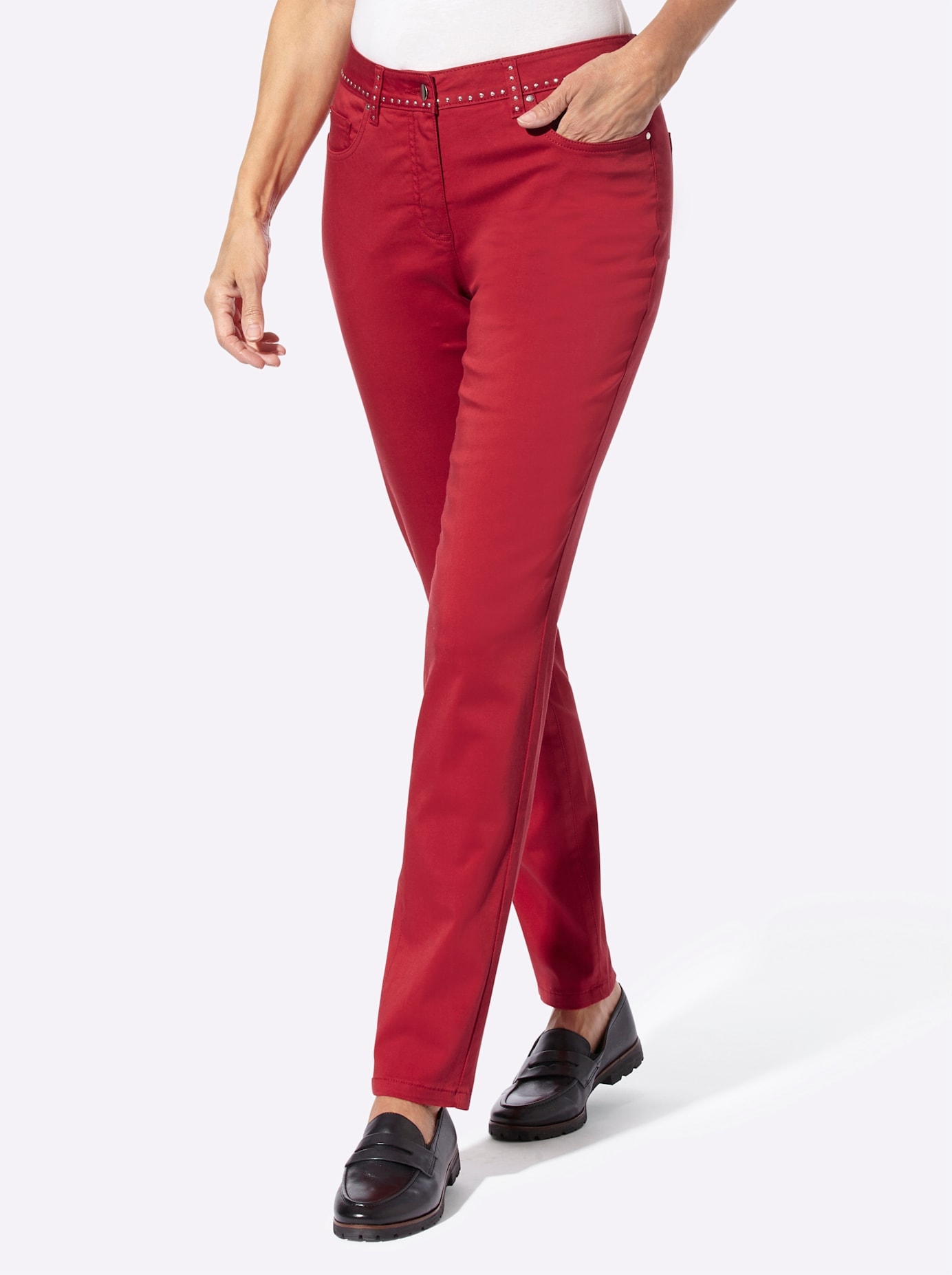 Inspirationen 5-Pocket-Jeans 1 Stk. tlg. günstig online kaufen