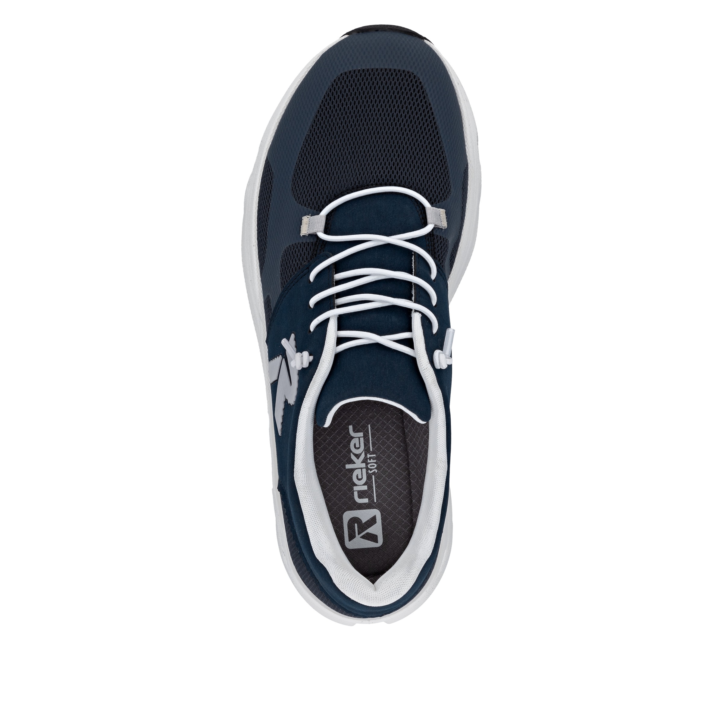 RIEKER Sport Slip-On Sneaker, Freizeitsneaker, Halbschuh, Schlupfschuh mit gepolstertem Schaftrand