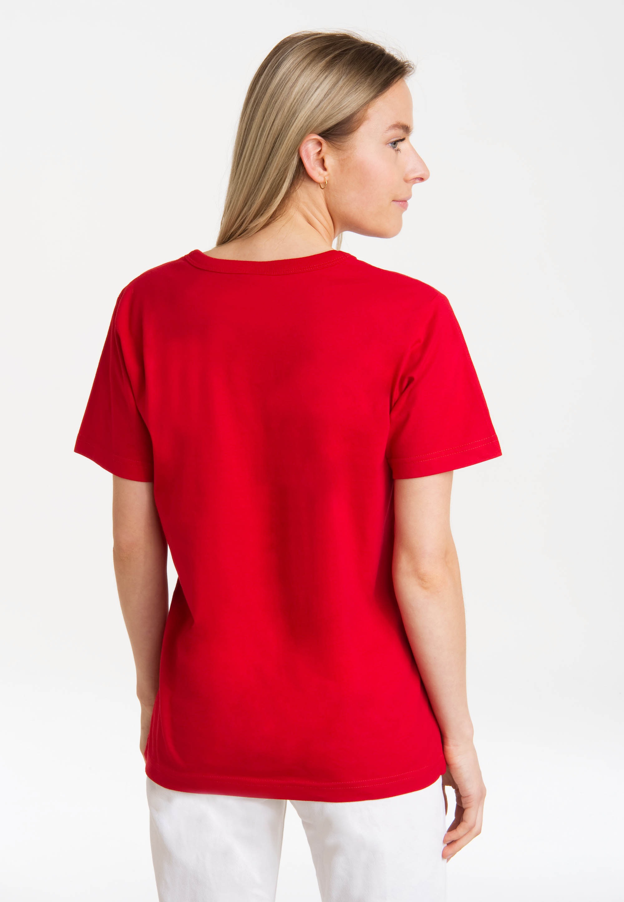 LOGOSHIRT T-Shirt »DC Comics - Flash Logo«, mit lizenziertem Print