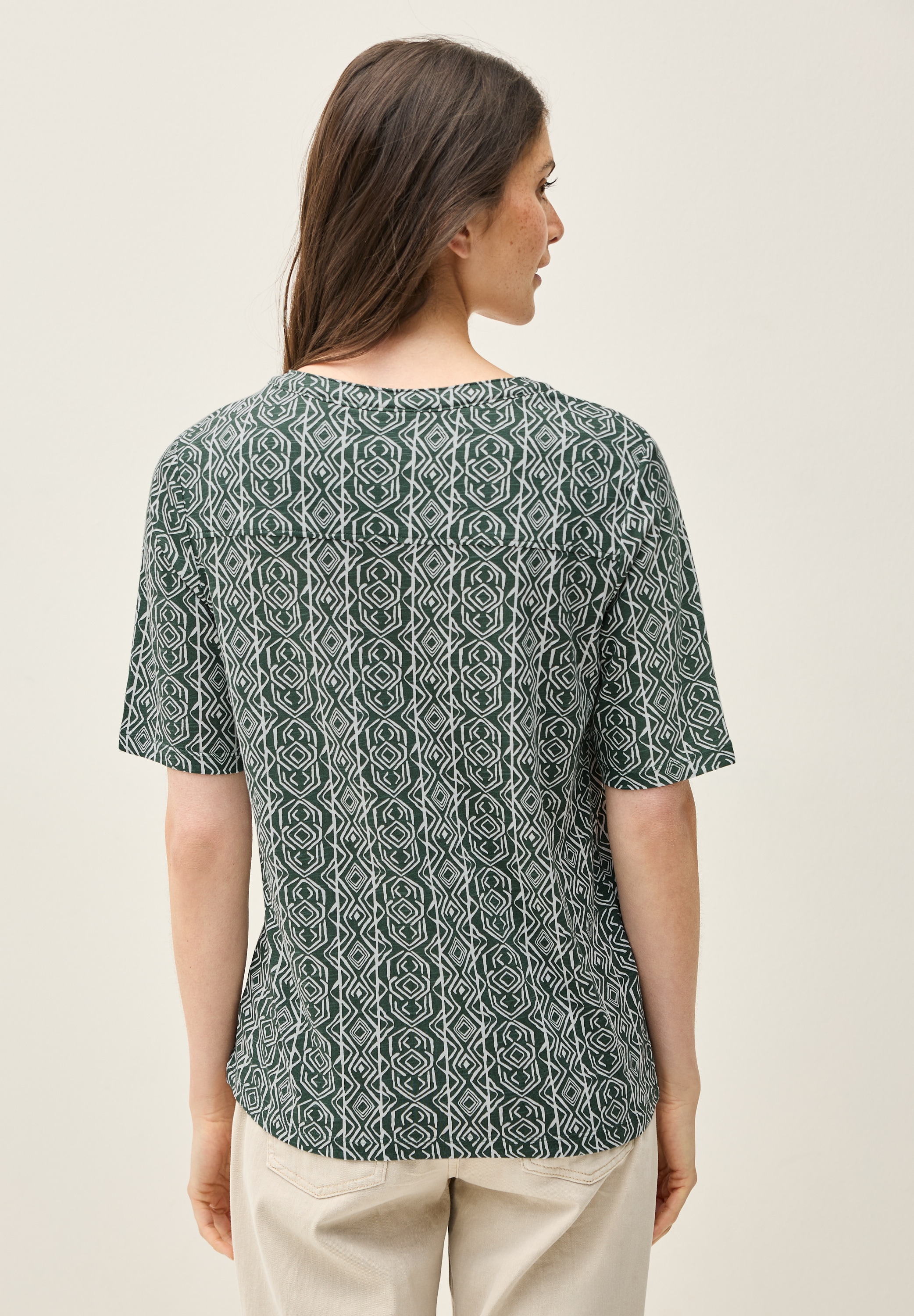 Cecil T-Shirt, im soften Baumwoll-Mix