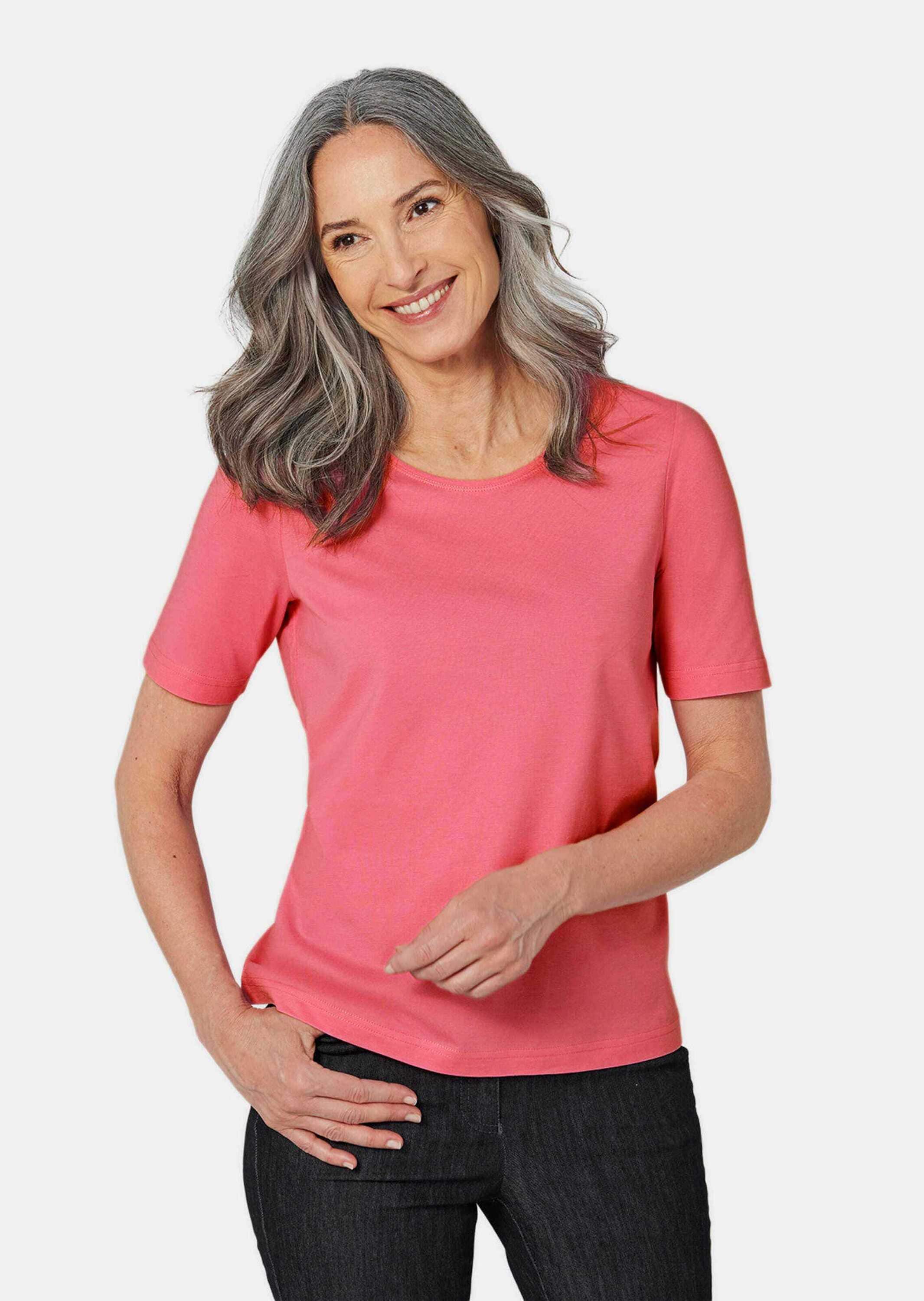 GOLDNER Kurzarmshirt »T-Shirt im 3er-Pack«
