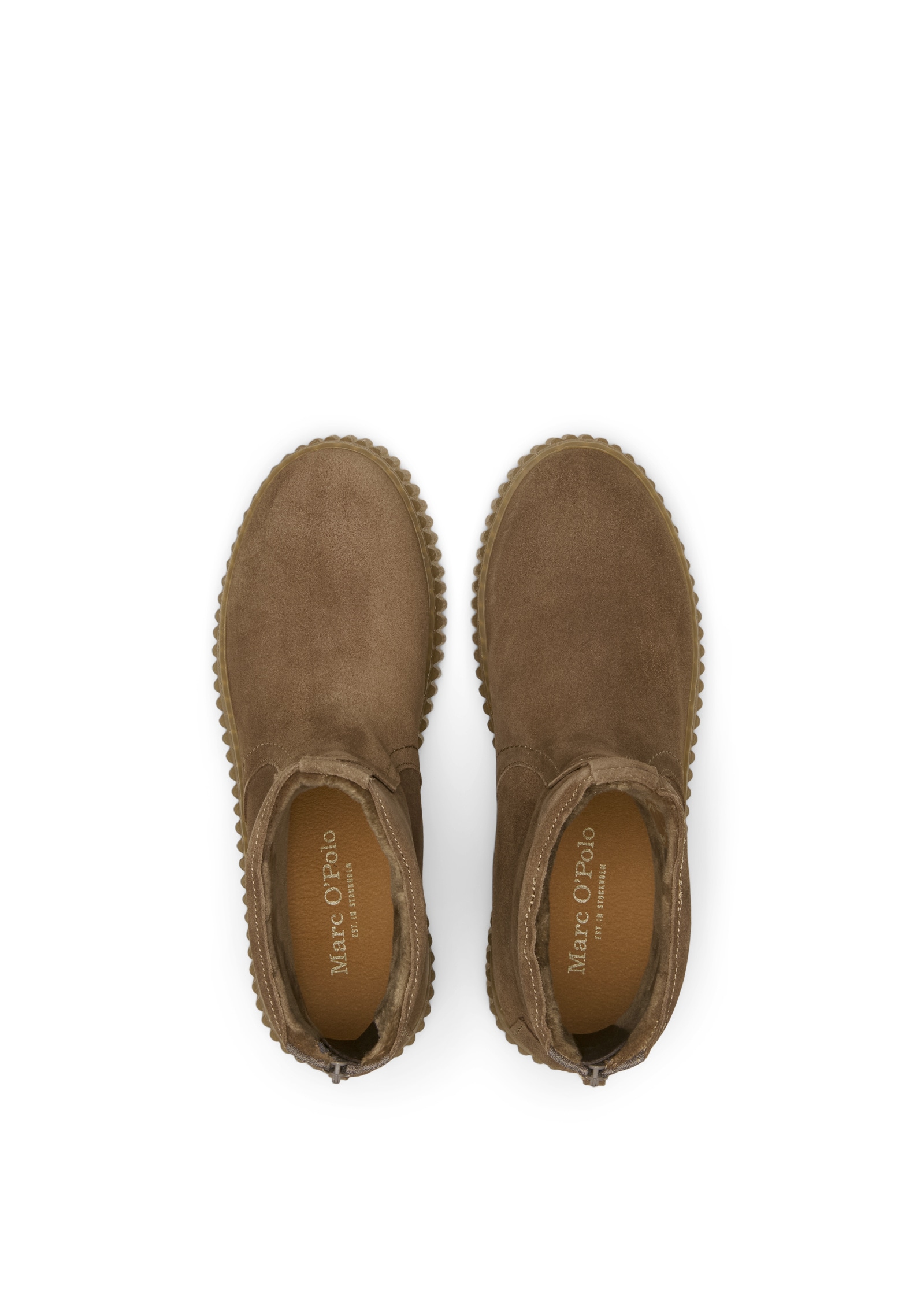 Marc O'Polo Stiefel »aus Veloursleder mit Warmfutter«