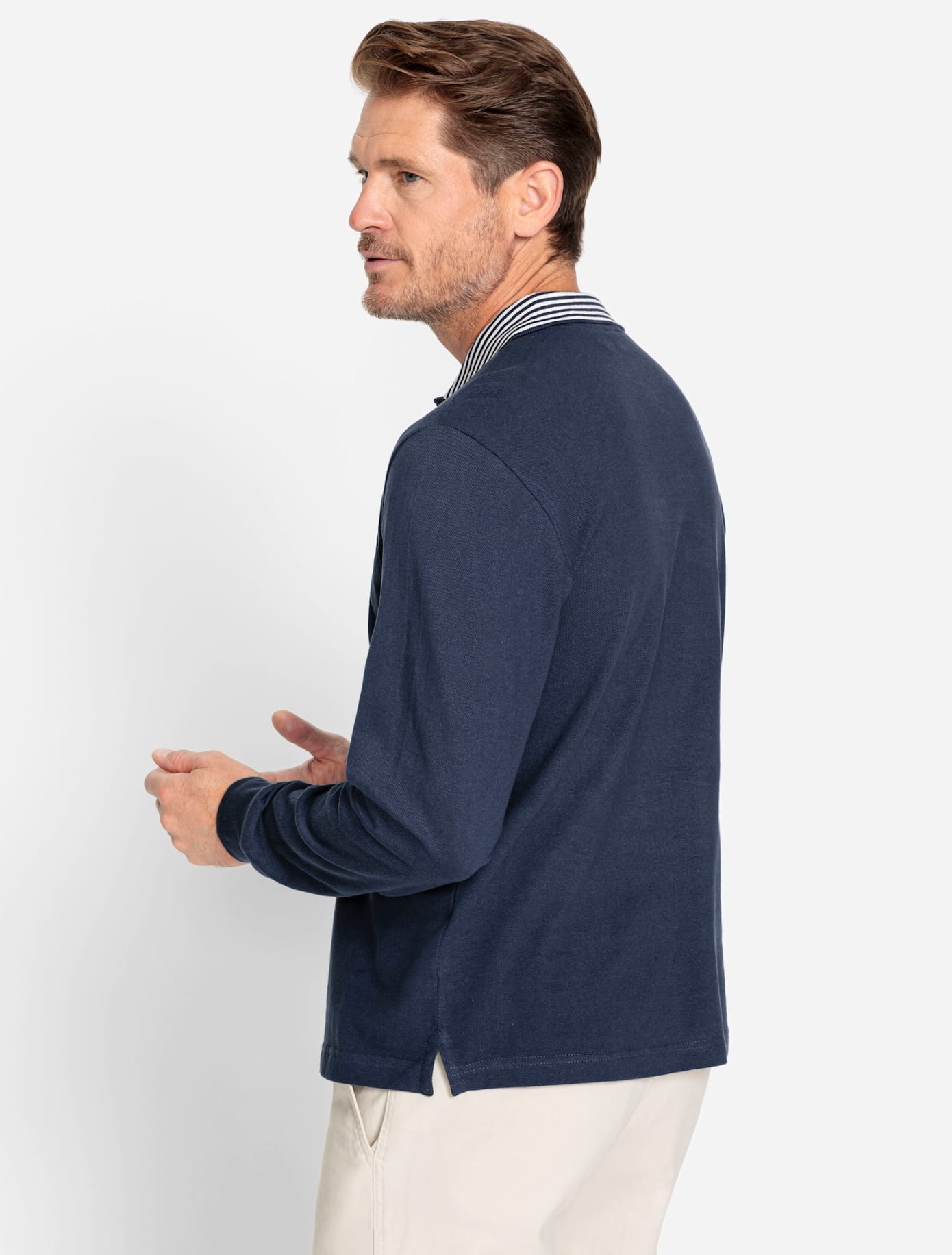 Poloshirt »Langarm-Shirt«