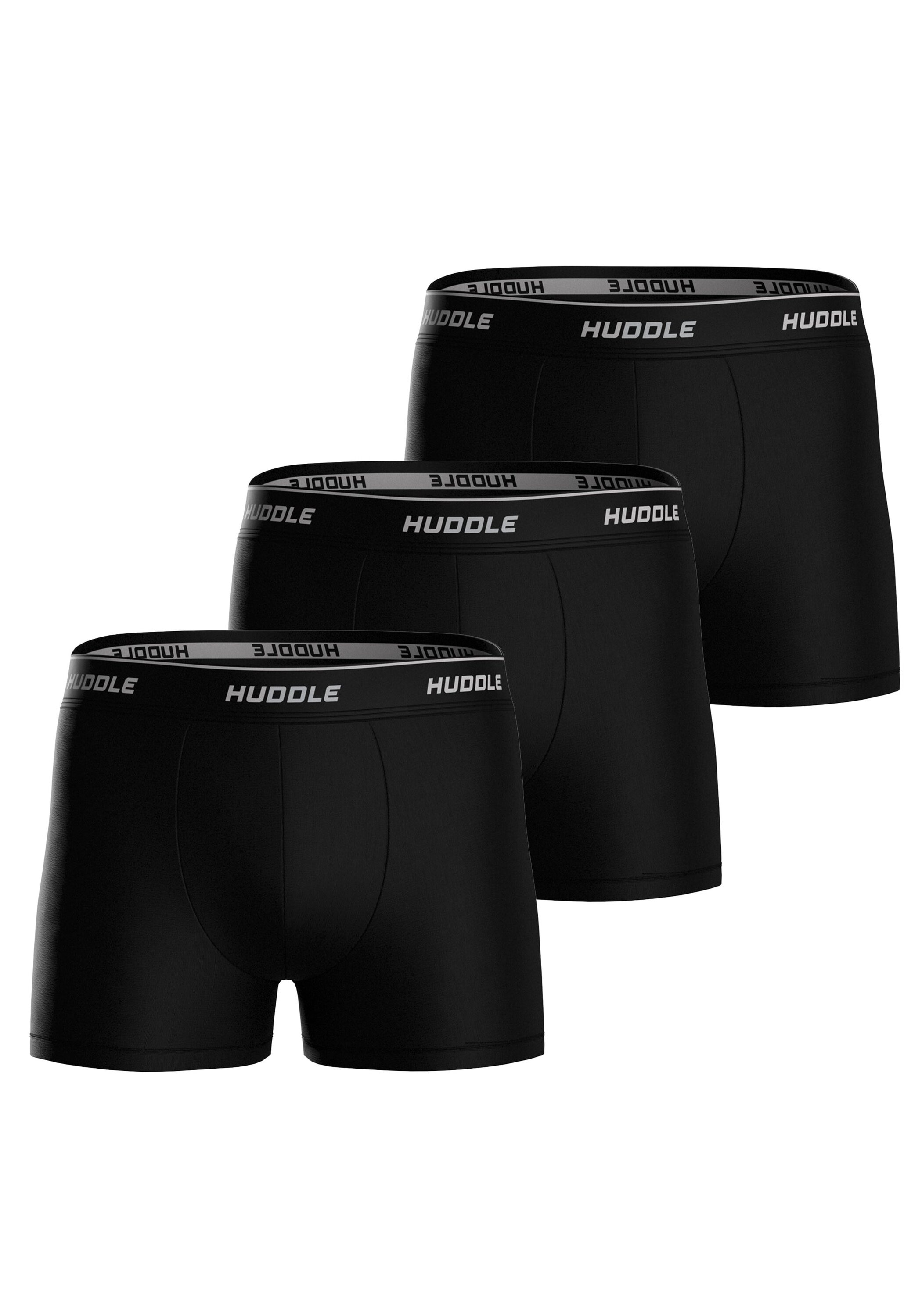 HUDDLE Boxershorts "Boxershort HUDDLE 3pk Boxers 3er Pack" günstig online kaufen