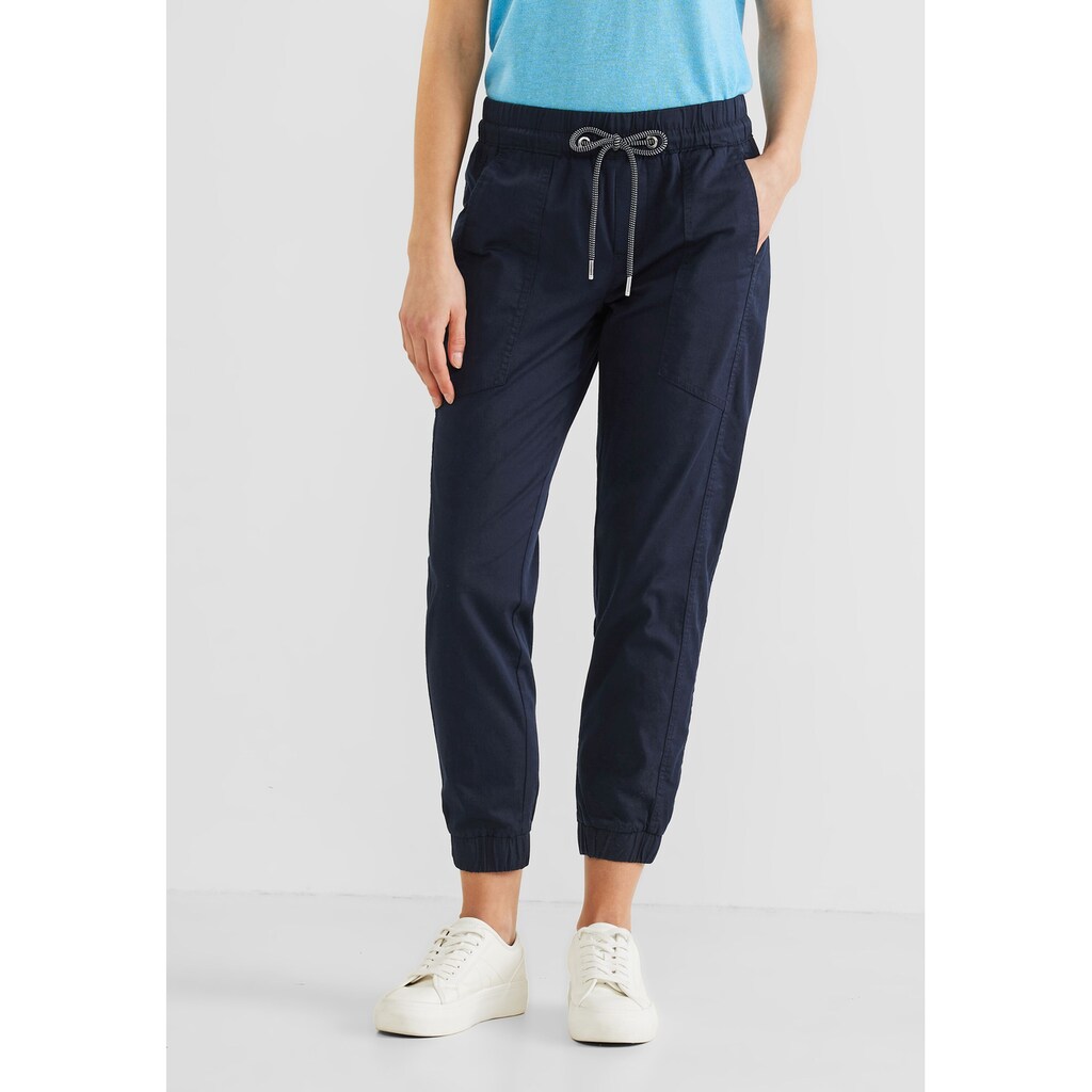 STREET ONE Dehnbund-Hose, 4-Pocket Style