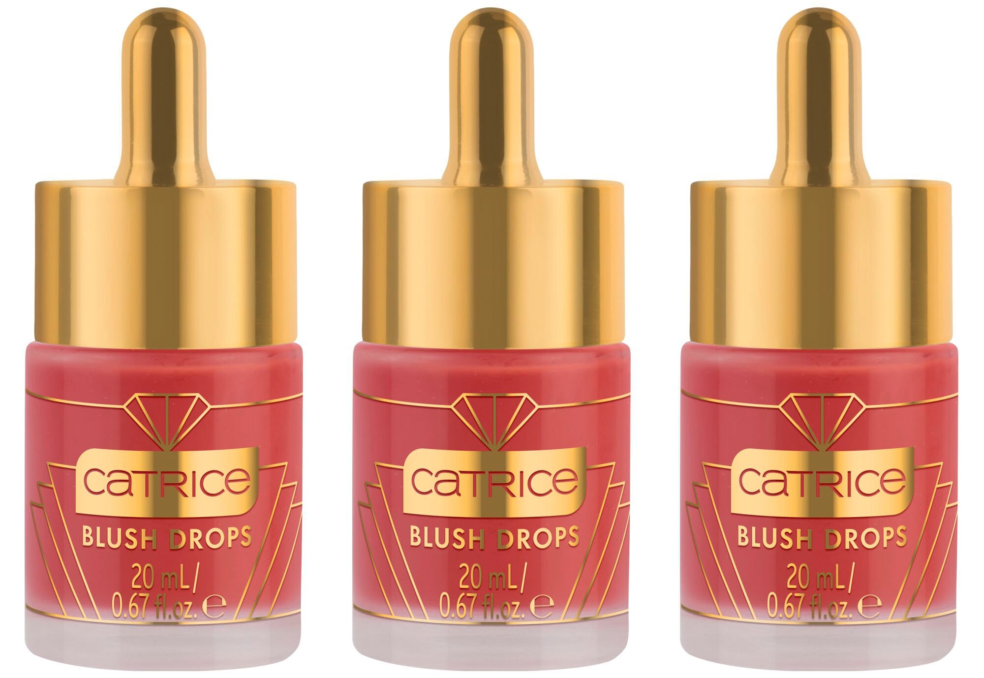 Rouge »FESTIVE TREASURES Blush Drops«, (Set, 3 tlg.)