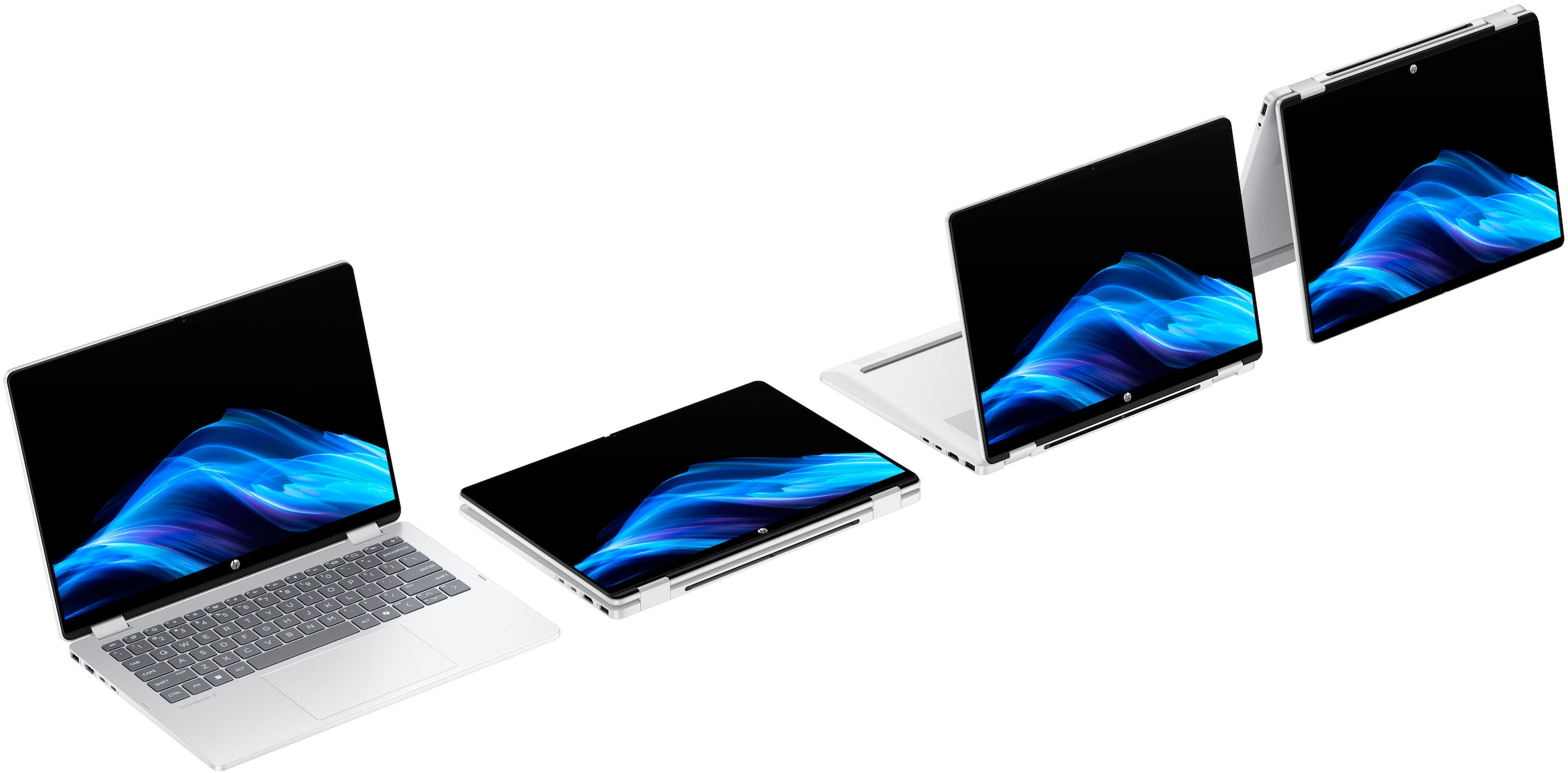 HP Convertible Notebook »OmniBook 5 Flip 14-fp0250ngx« 35,56 cm / 14 ″ Intel Core 5 Intel Graphics 256 GB SSD