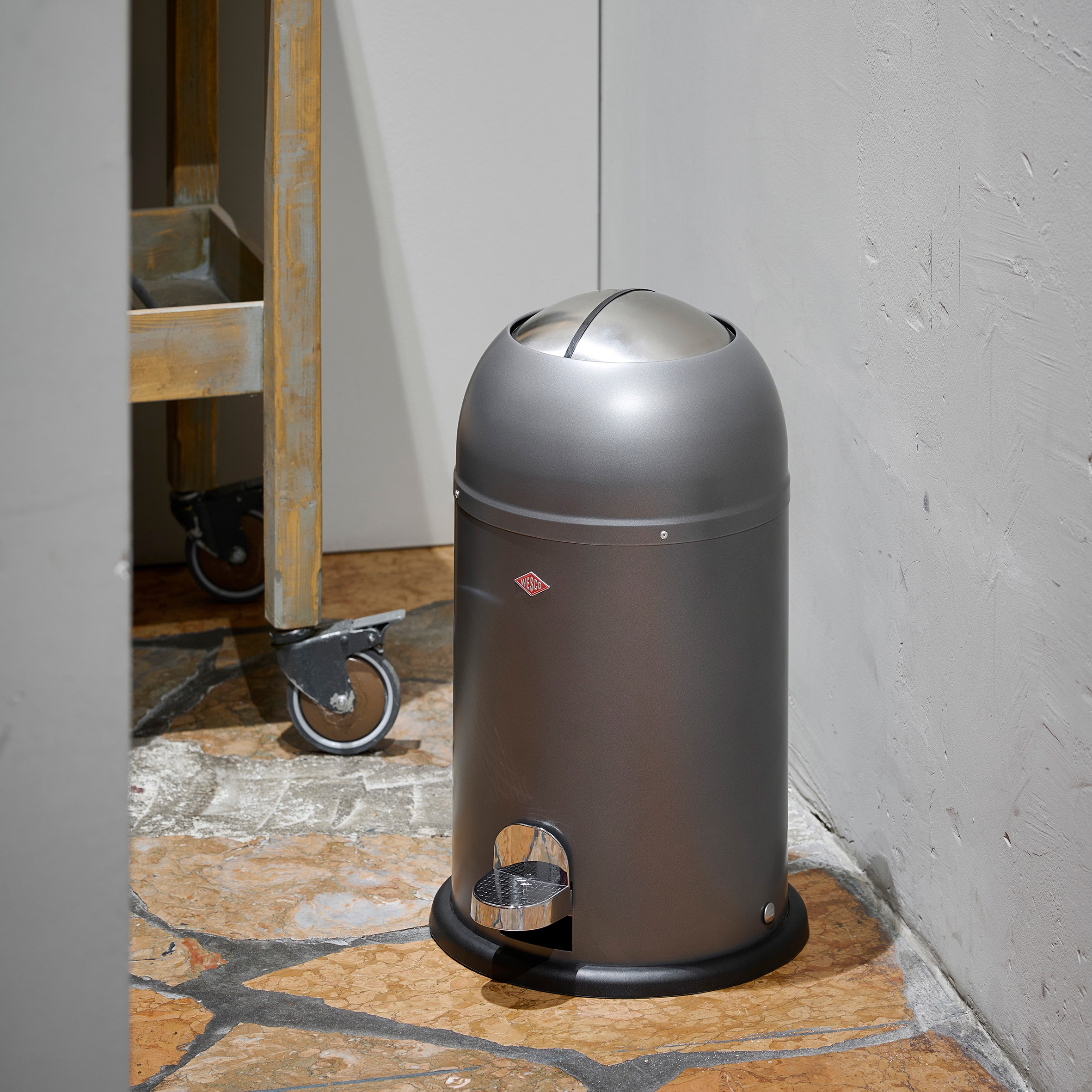 WESCO Mülleimer "Kickmaster Junior Abfallsammler mit Dämpfer" 1 Behälter mi günstig online kaufen