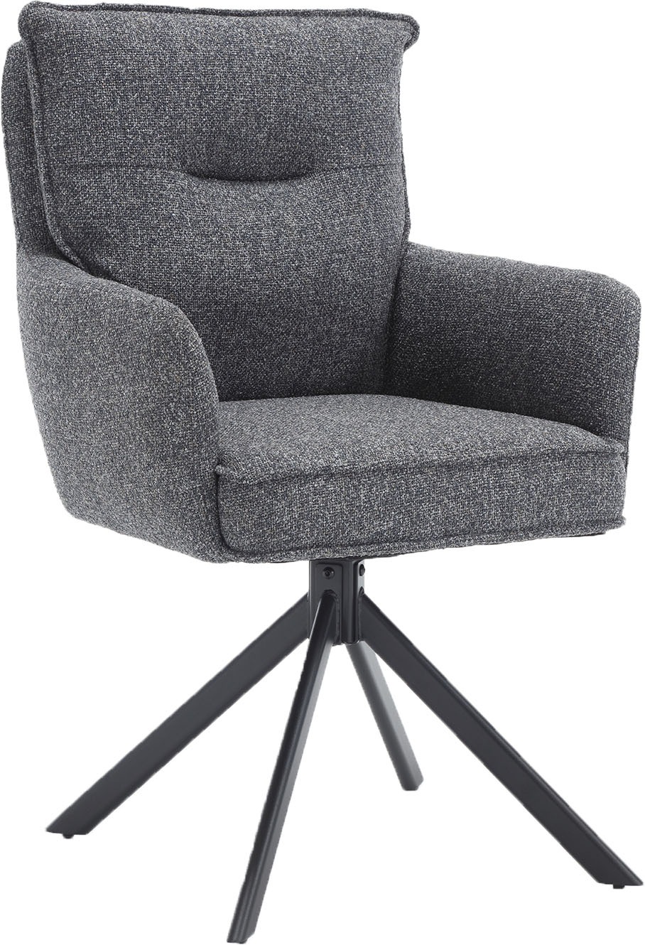 SalesFever Esszimmerstuhl "Austin - Armlehnstuhl mit hochwertiger Taschenfe günstig online kaufen