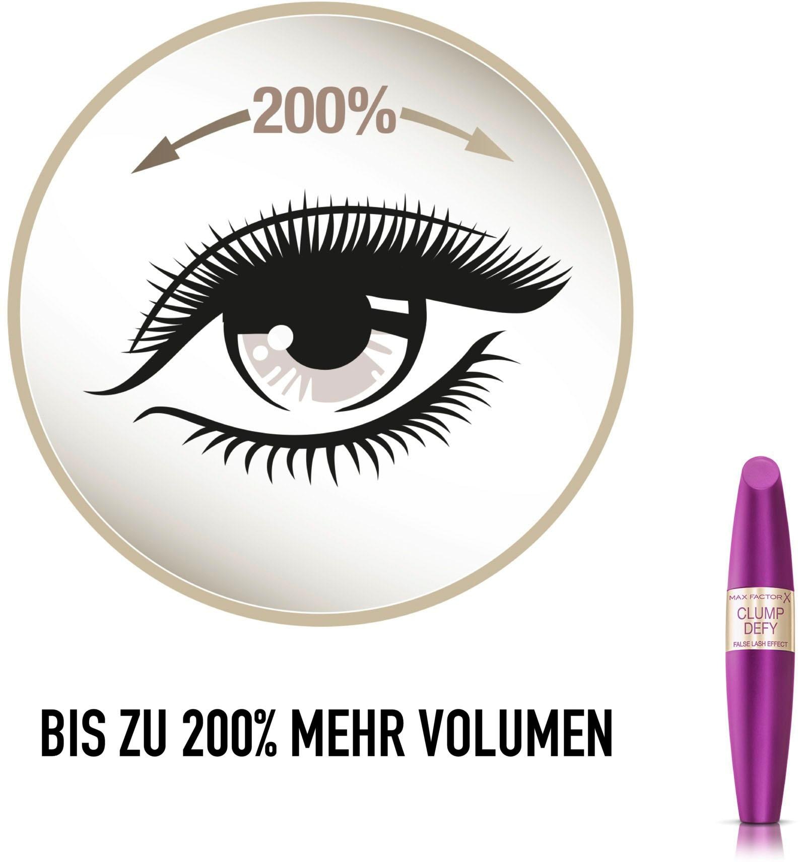 MAX FACTOR Mascara »Clump Defy False Lash Effect«