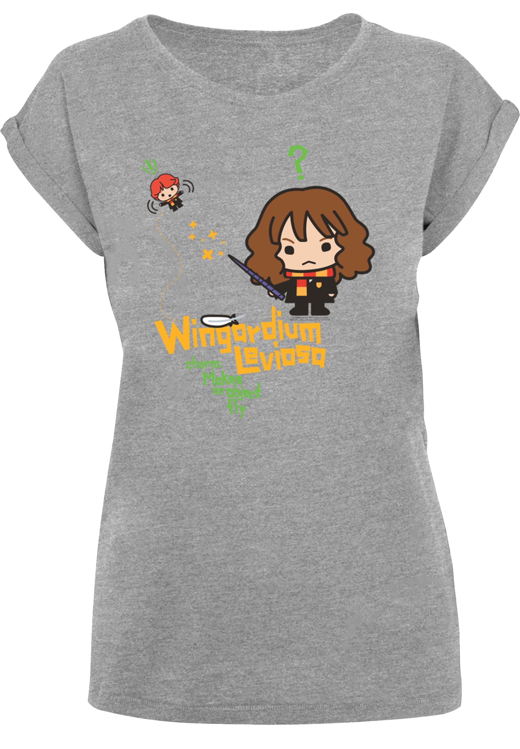 F4NT4STIC T-Shirt »Harry Potter Hermione Granger Wingardium«, Print
